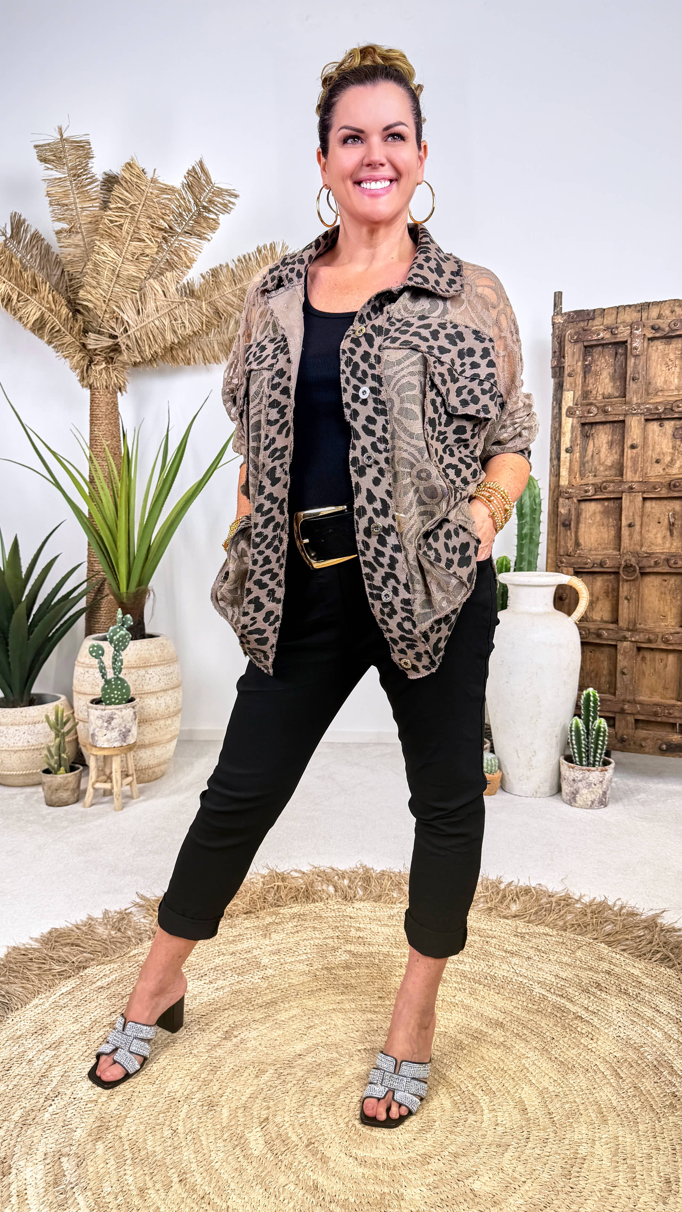Leichte Jacke Serendipity *Taupe*