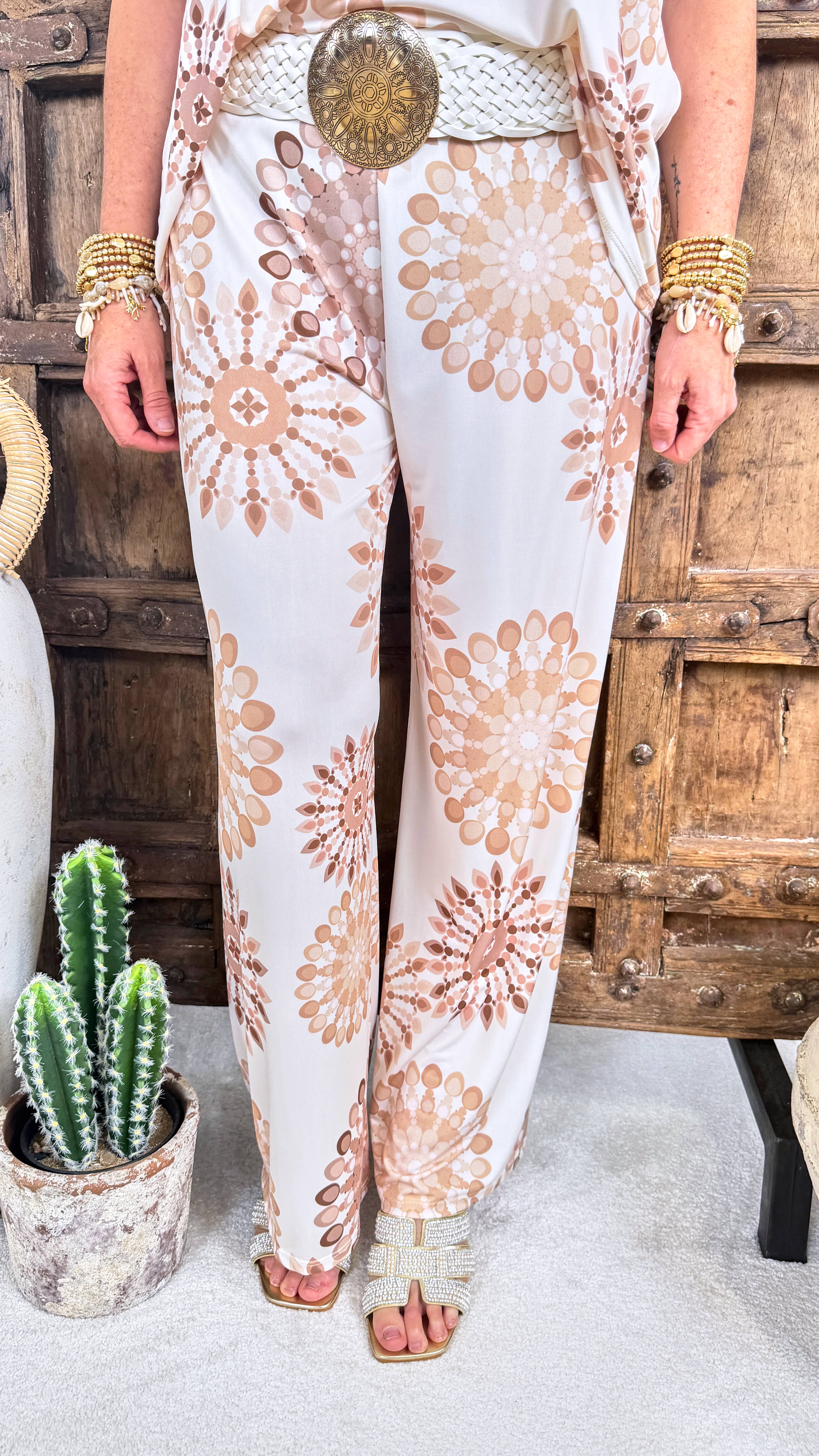 Culotte Hose Mandala Reverie *Camel*