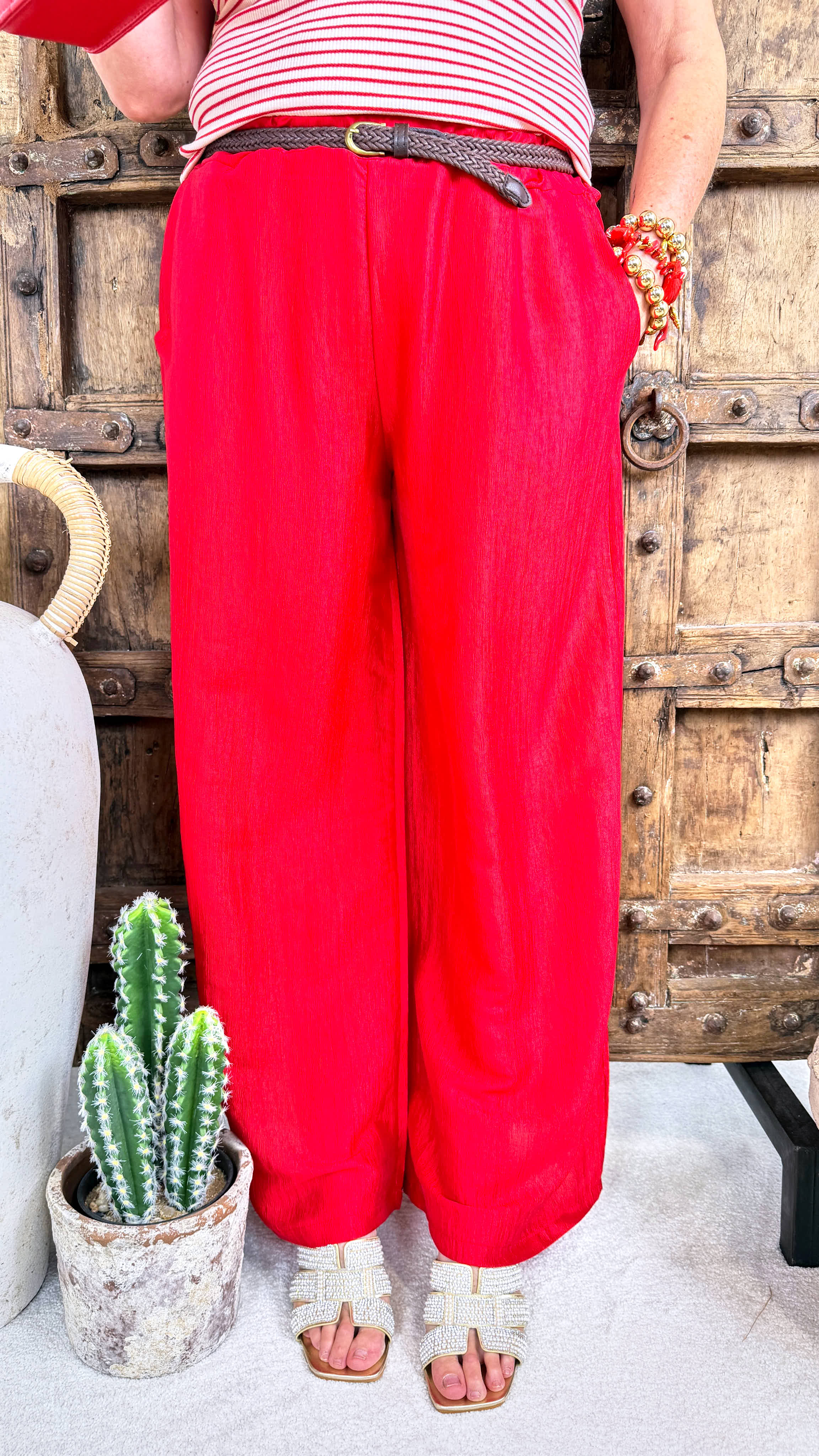 Culotte Hose Bella Vista *Rot*