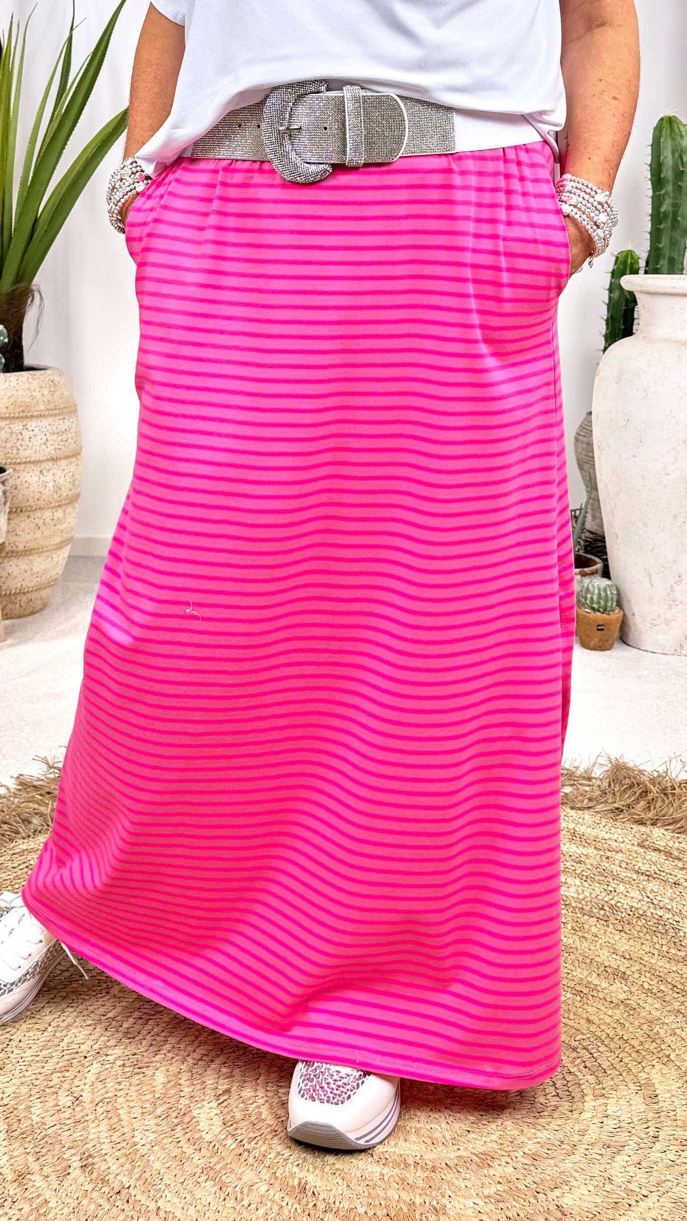 Langer Rock Stripe Coast *Pink*