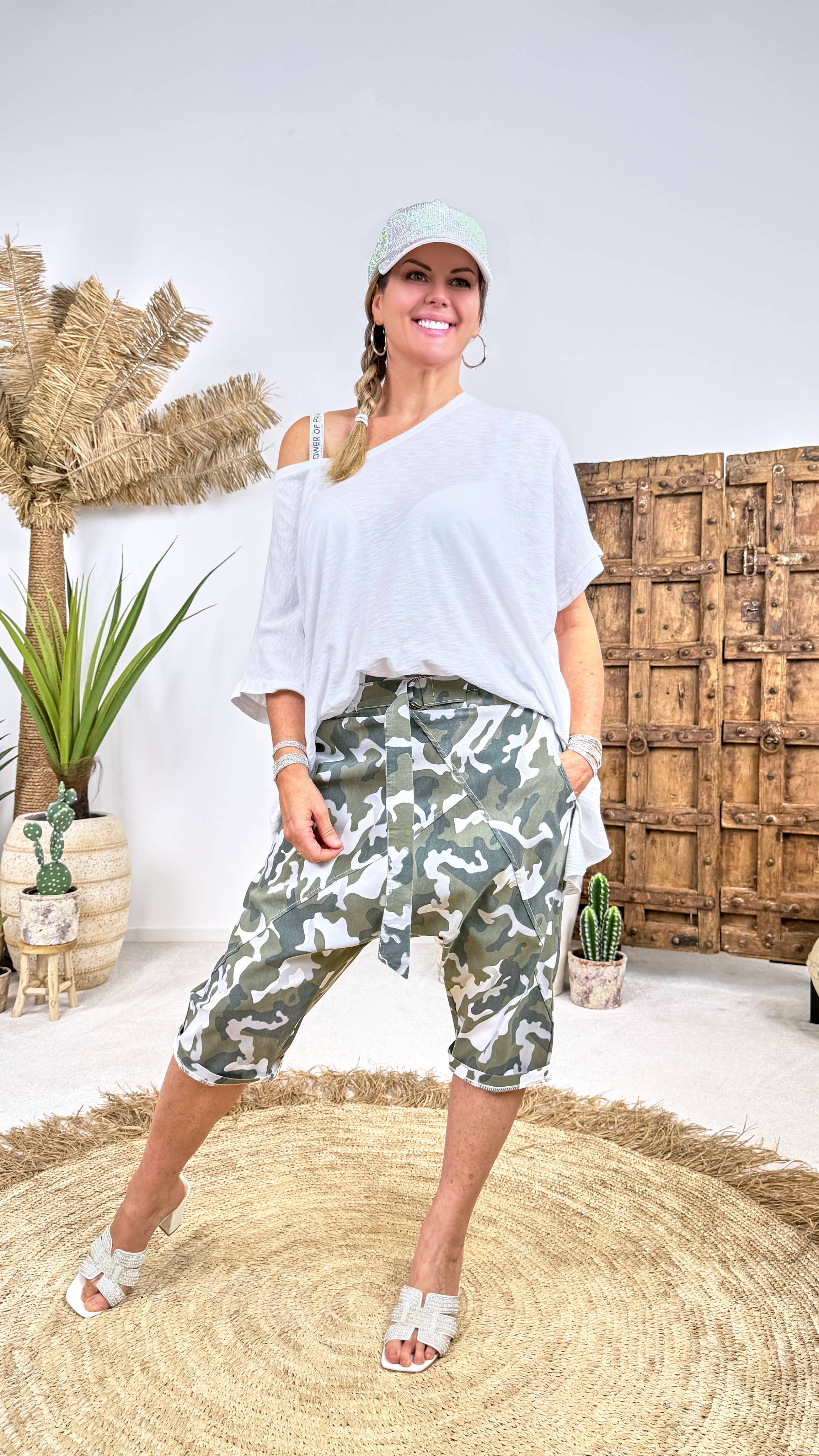 Oversized Shirt Soul Beauty *Weiß*