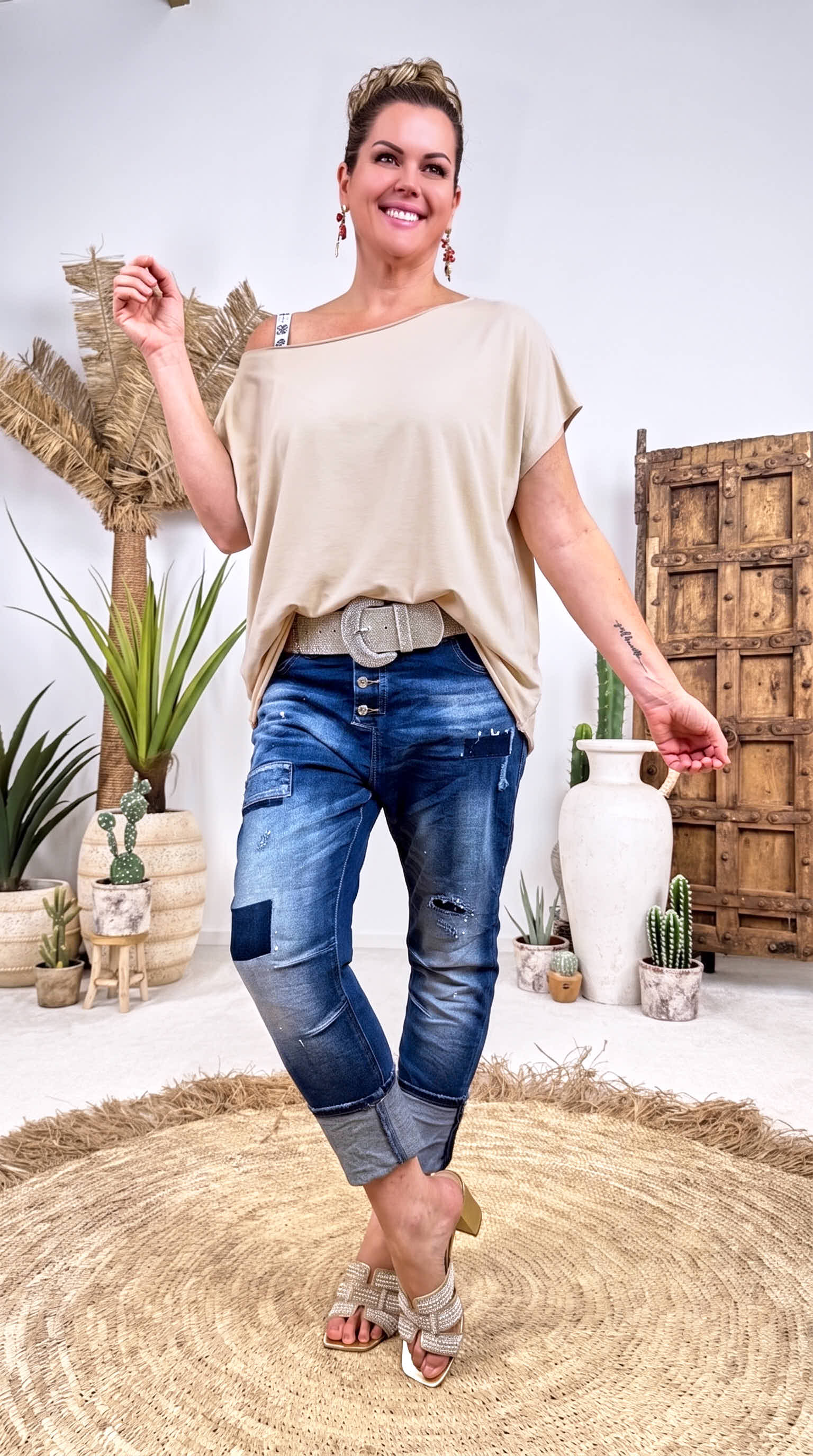 T-Shirt Solstico *Beige*