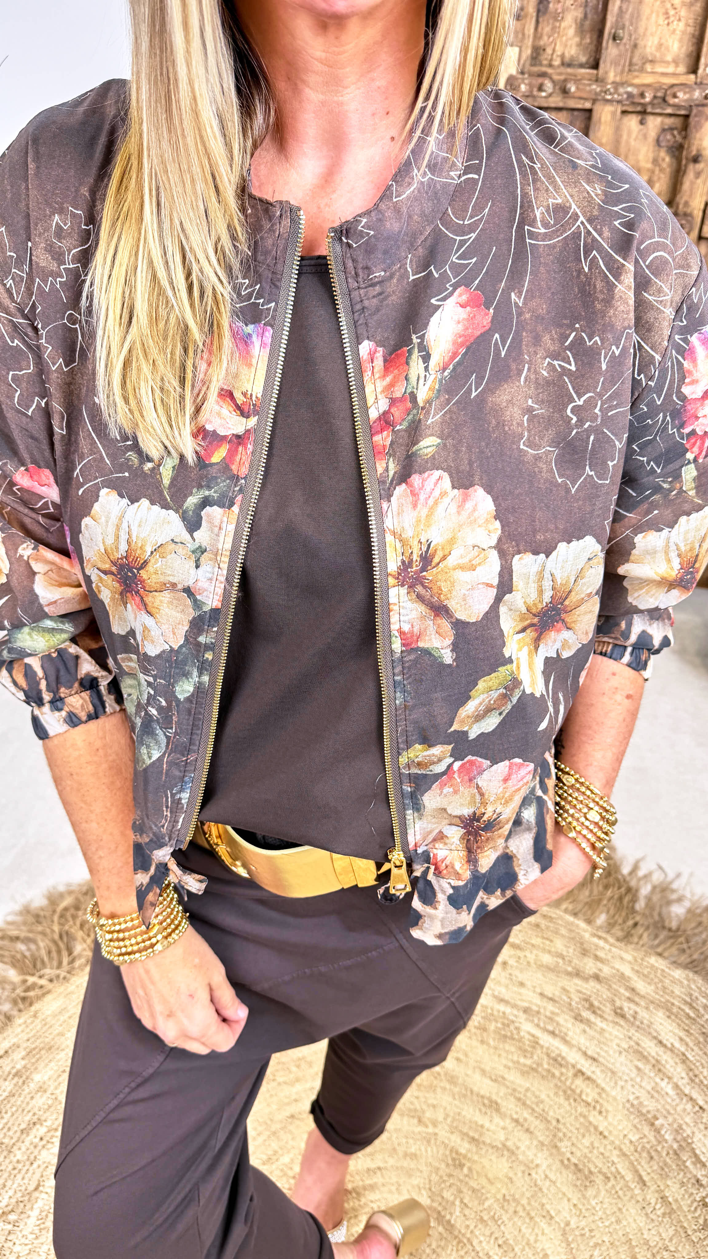 Leichte Jacke Rosewood Dream *Schoko*
