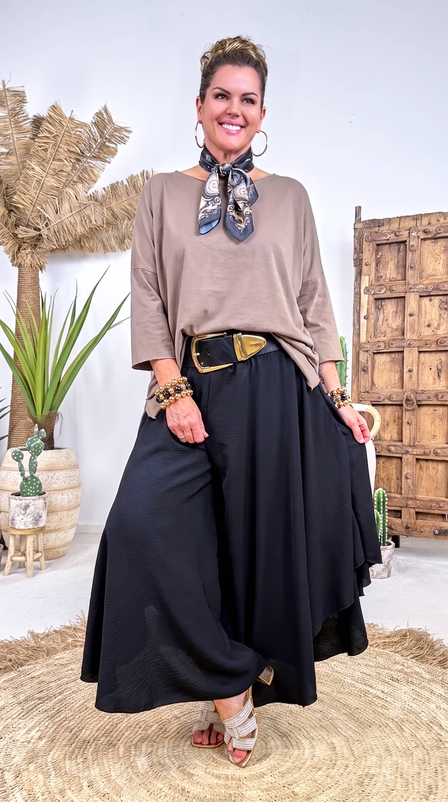 Shirt Soft Plain *Taupe*