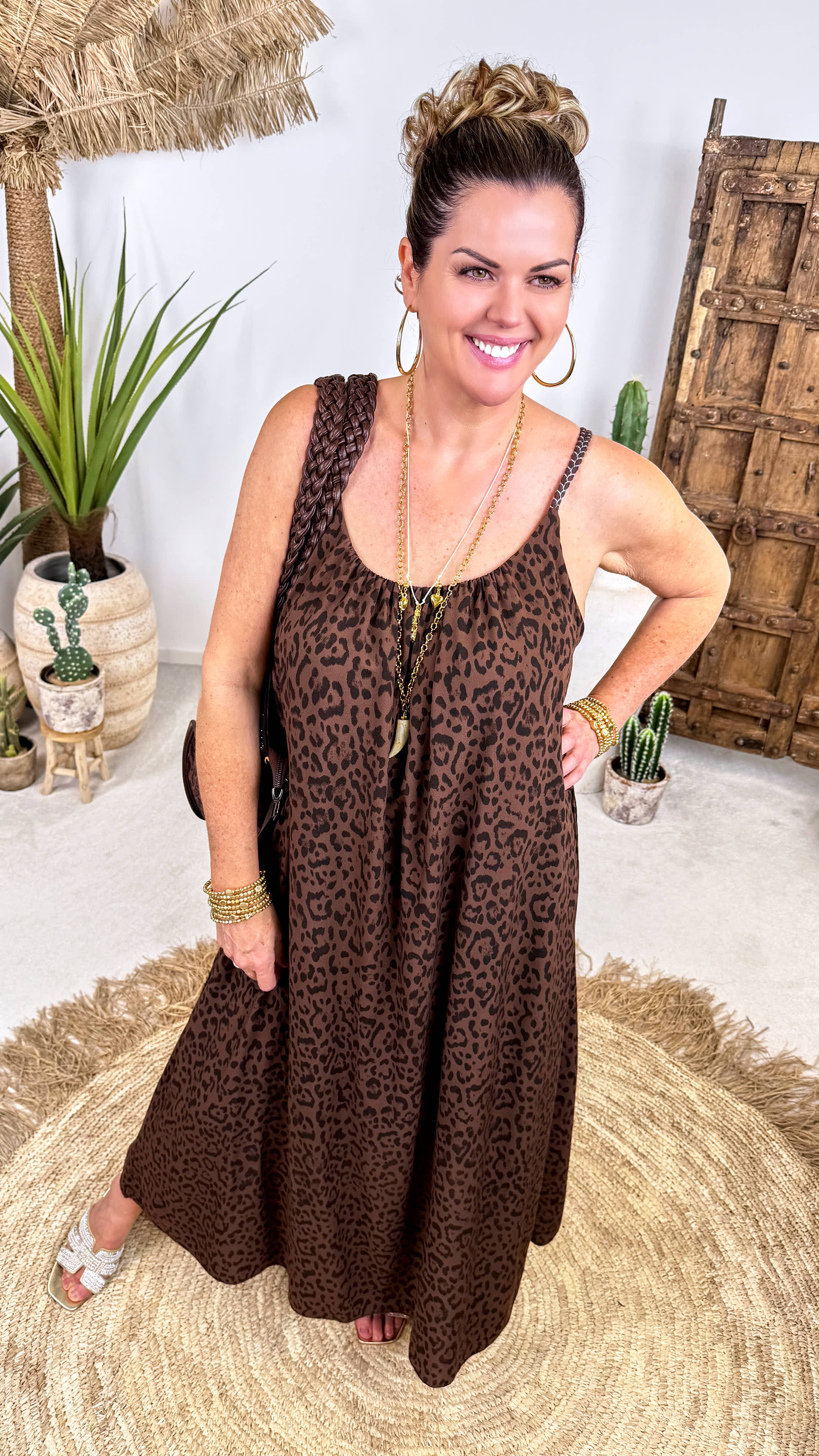 Langes Kleid Savara