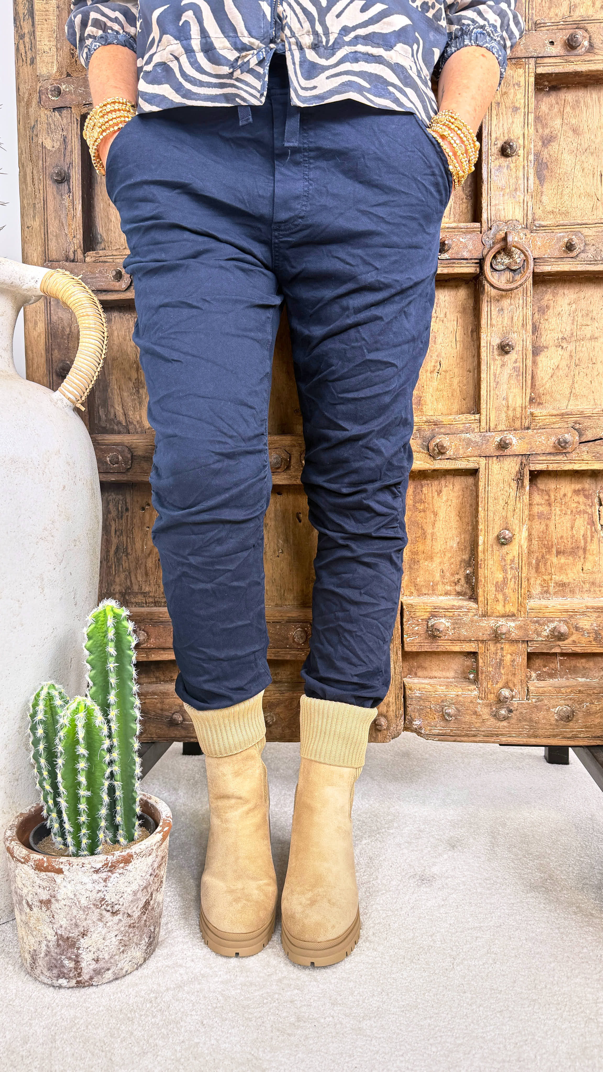 Jeans-Jogpants Aria *Dunkelblau*