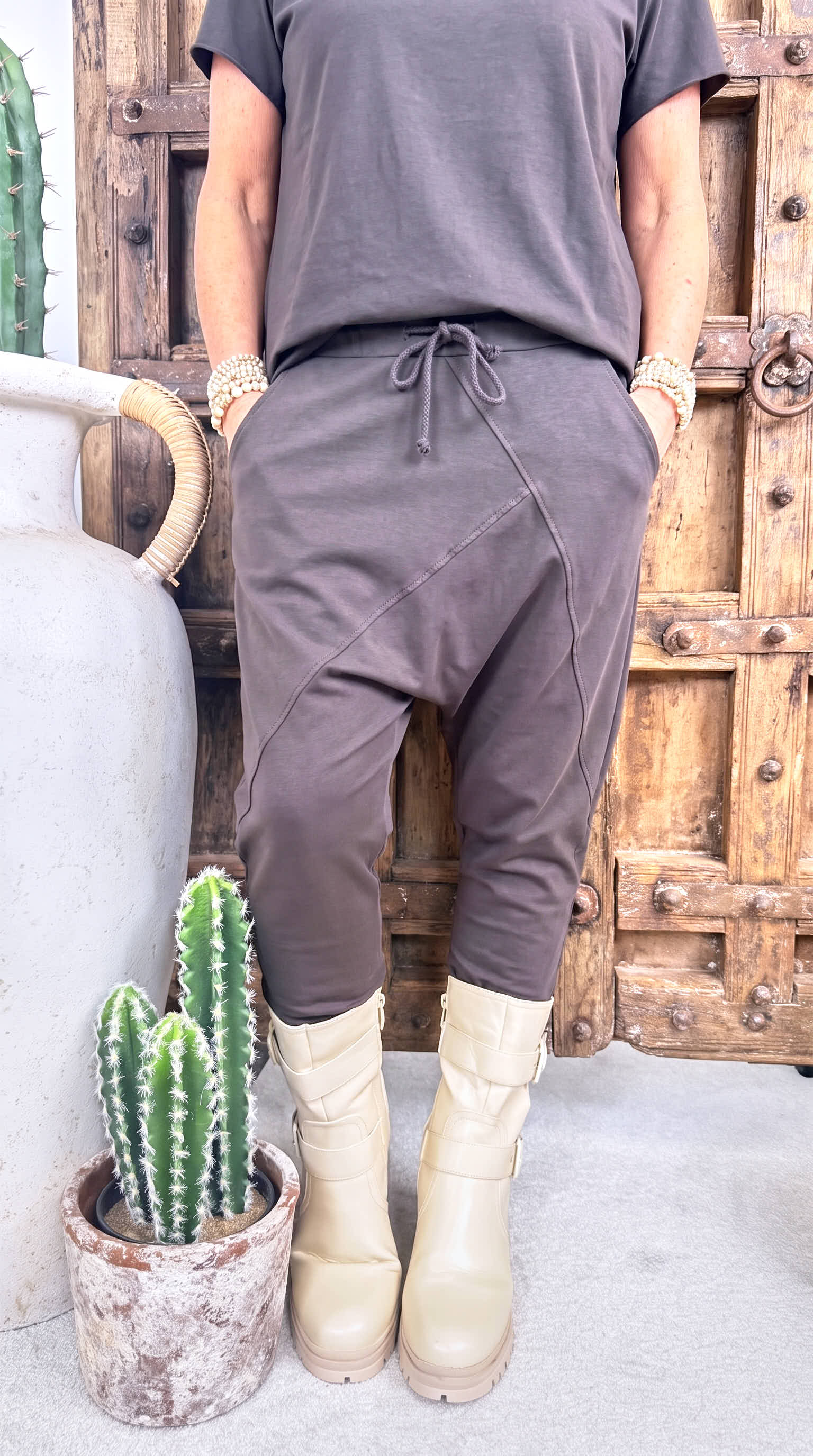 Baggy Hose Caserta *Schoko*