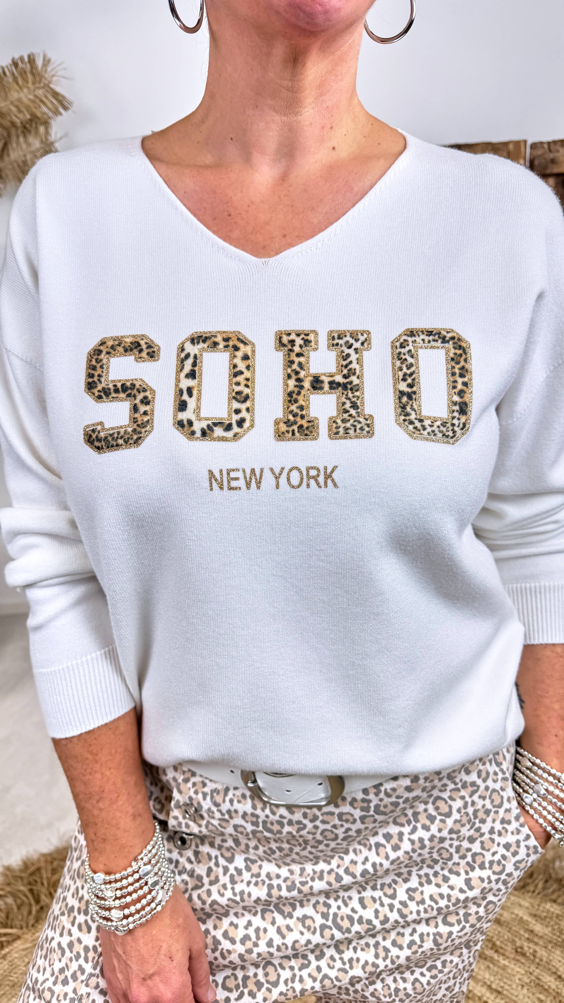 Pullover SOHO Roar *Weiß*