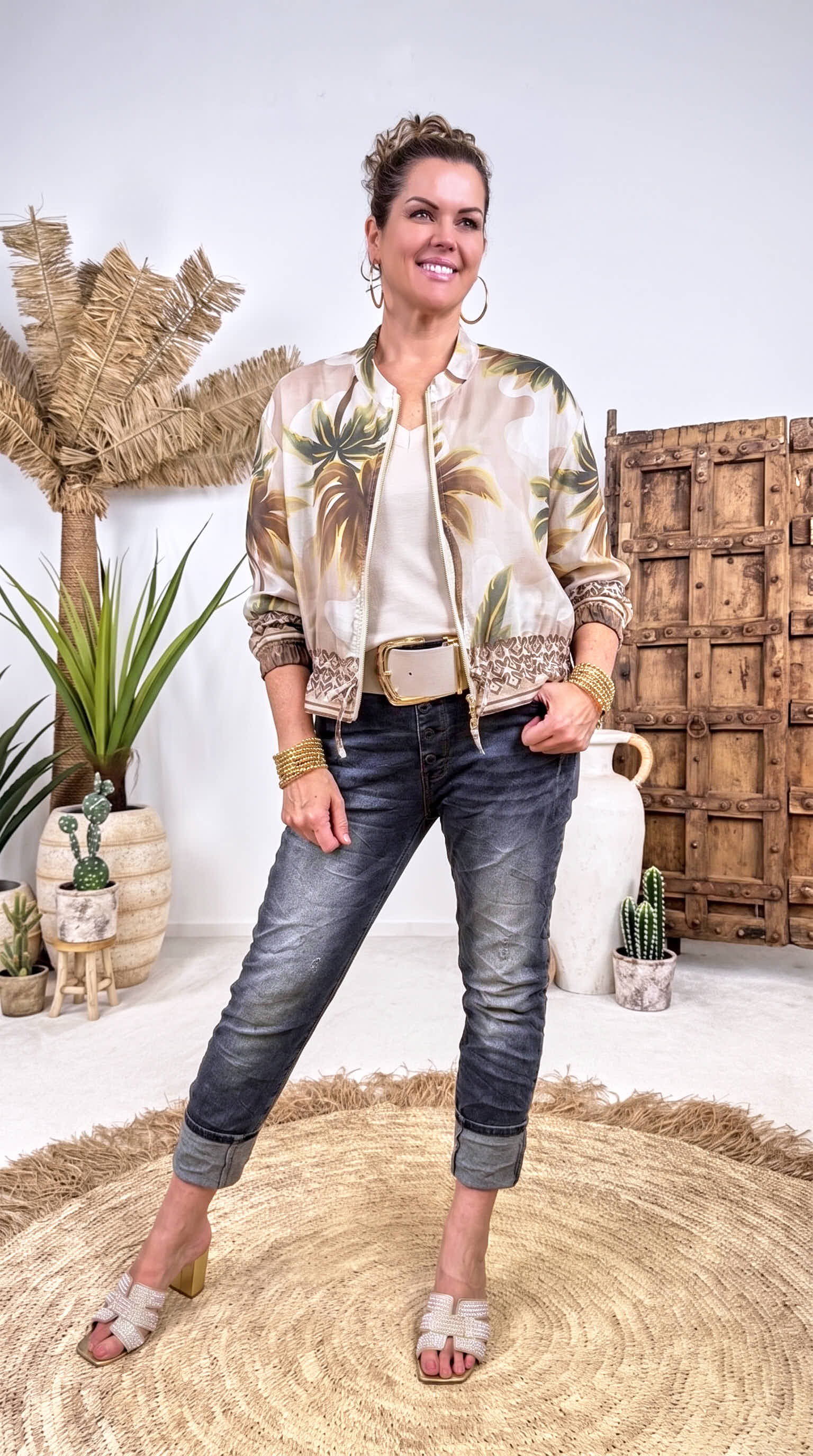 Leichte Jacke Bali Breeze *Beige*