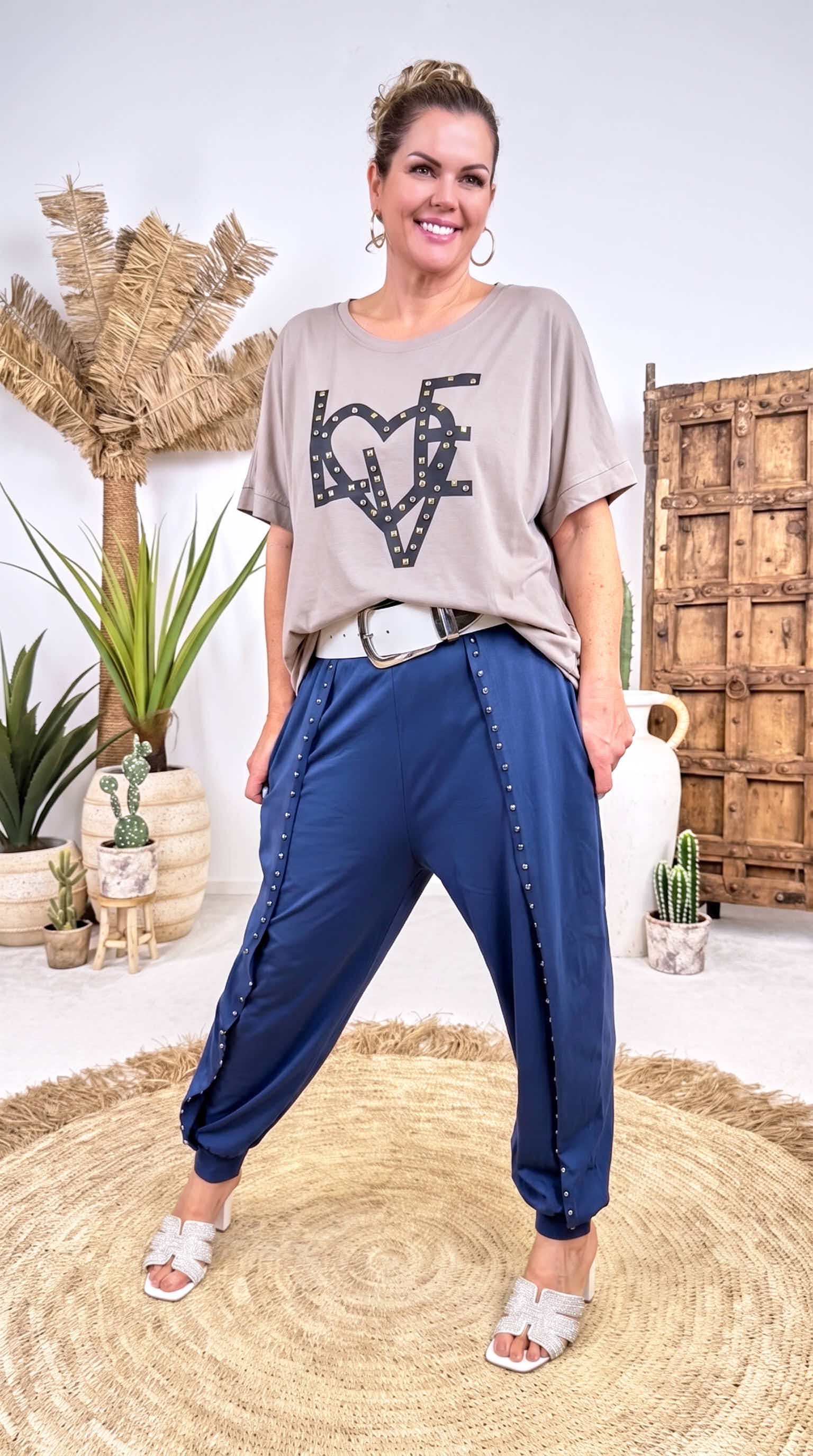 Shirt Copper Heart *Taupe*