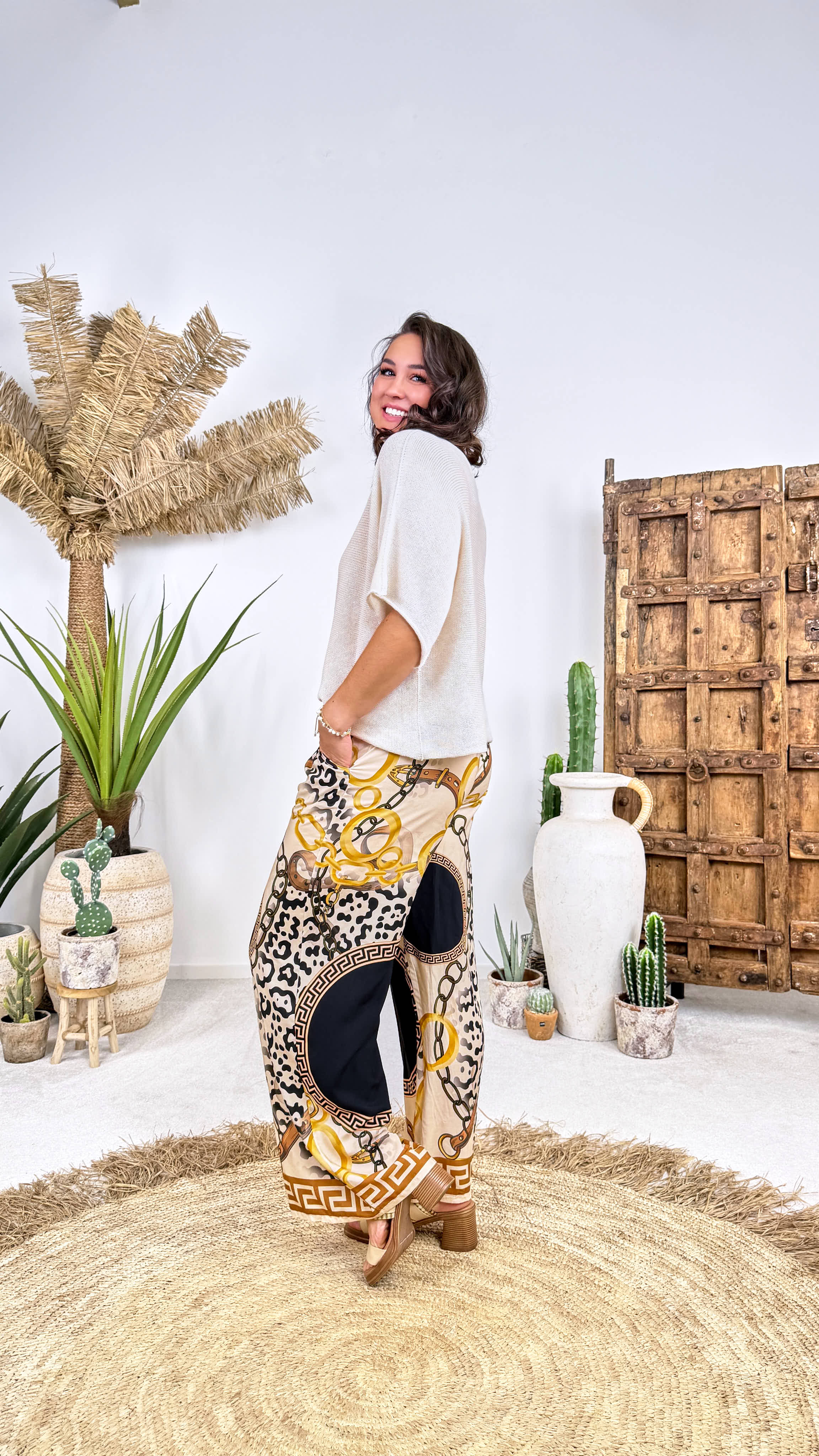 Strickshirt Velvet Knit *Creme*