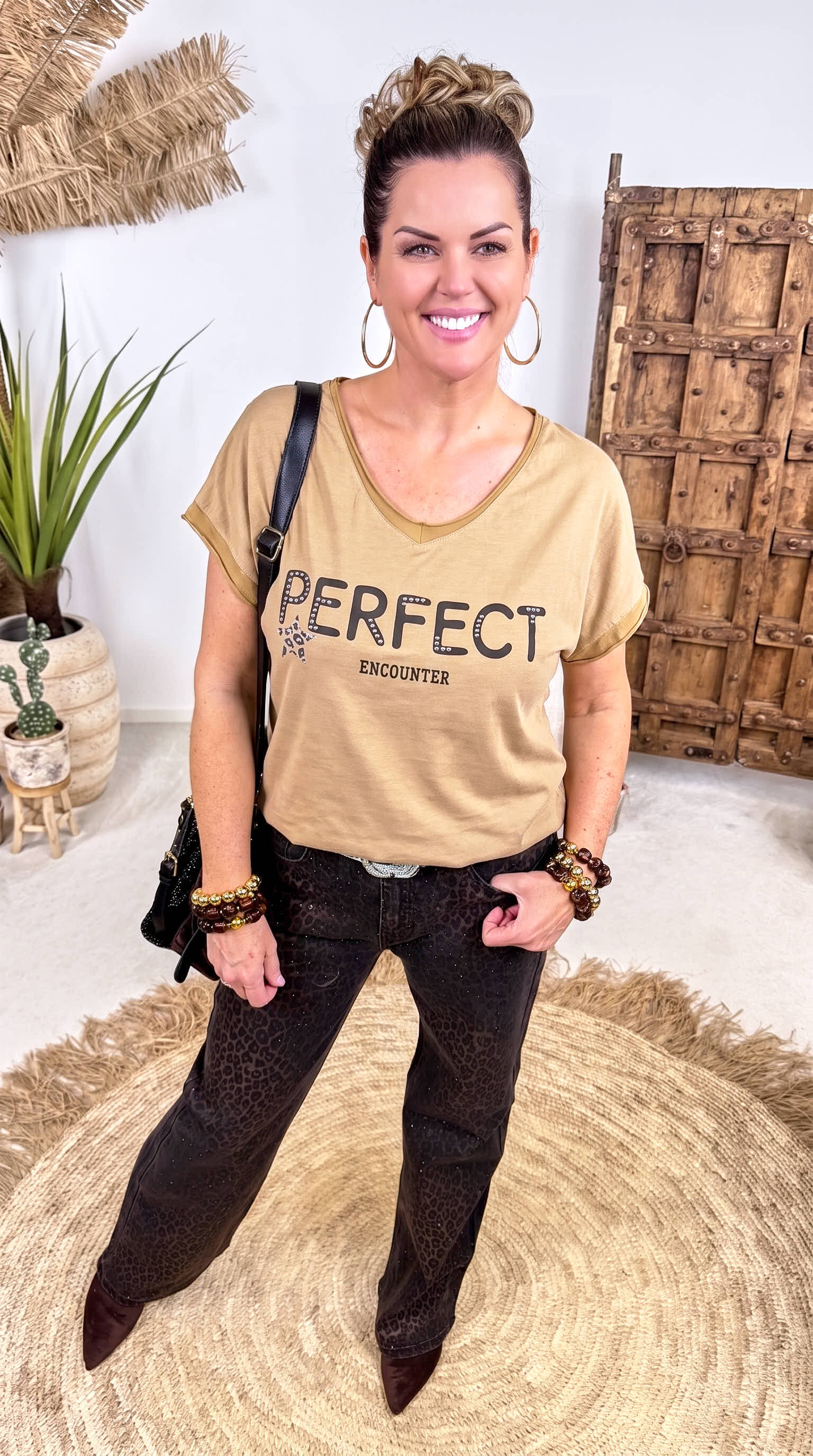 T-Shirt Perfect Look *Camel*