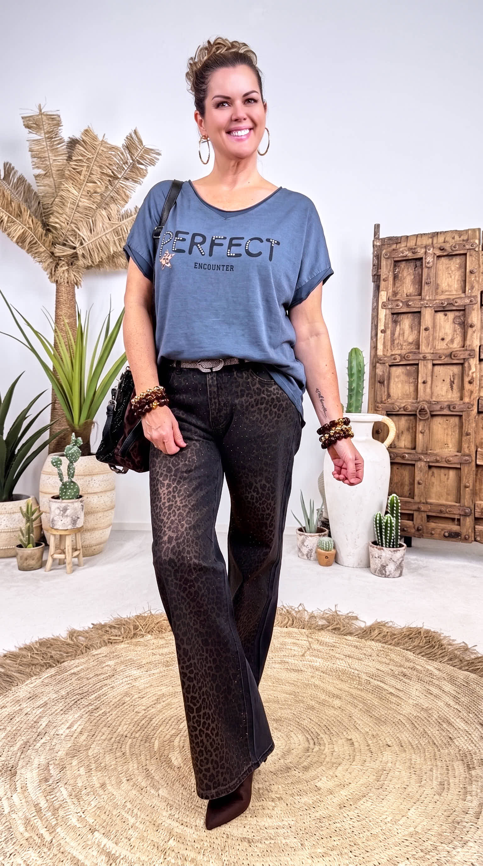 T-Shirt Perfect Look *Dunkelgrau*