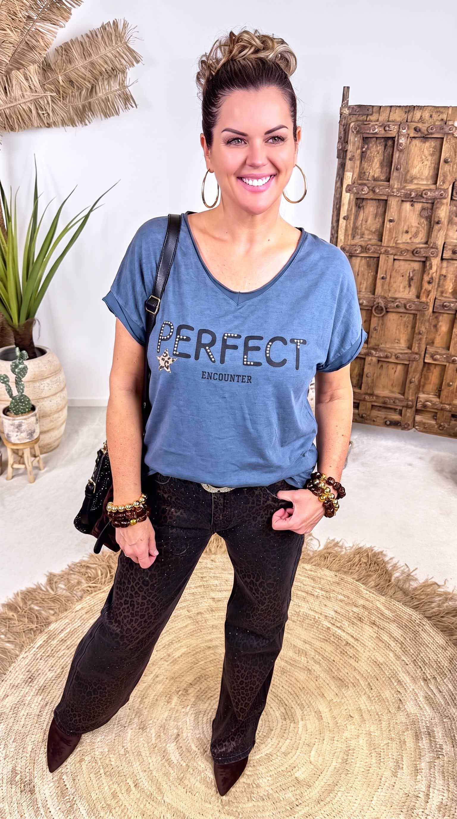 T-Shirt Perfect Look *Dunkelgrau*