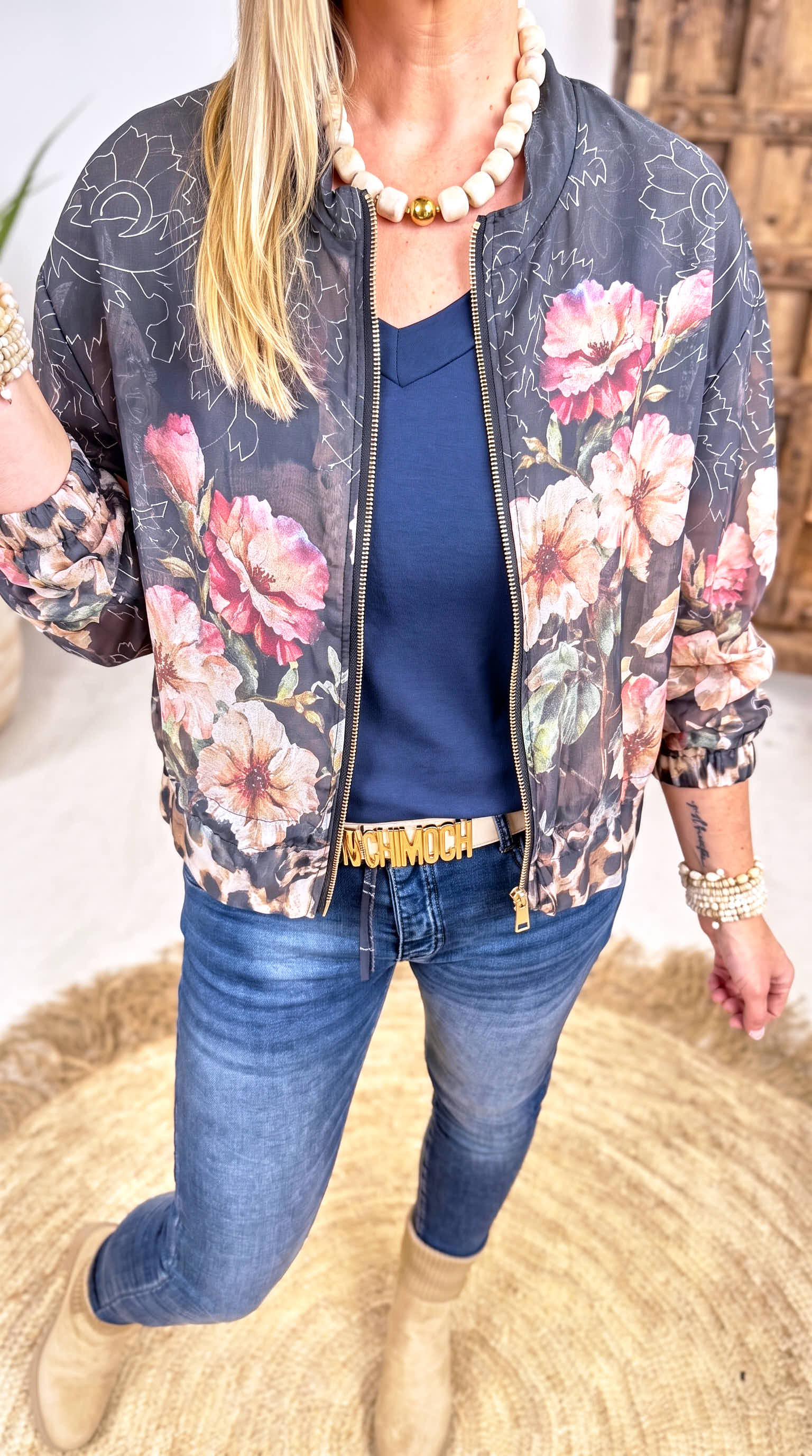 Leichte Jacke Rosewood Dream *Schwarz*