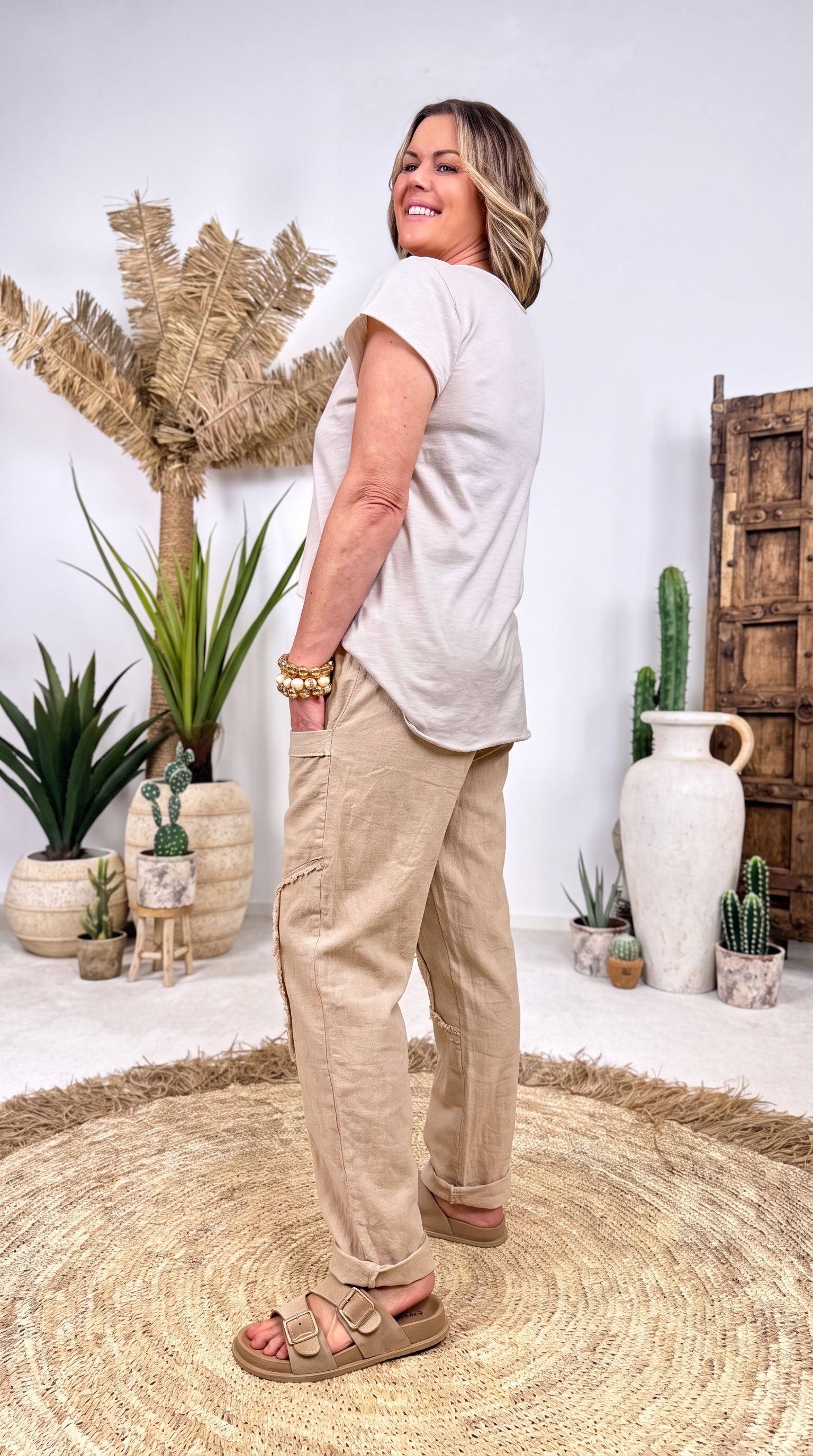 Cargo-Jogpants Cool Motion *Camel*