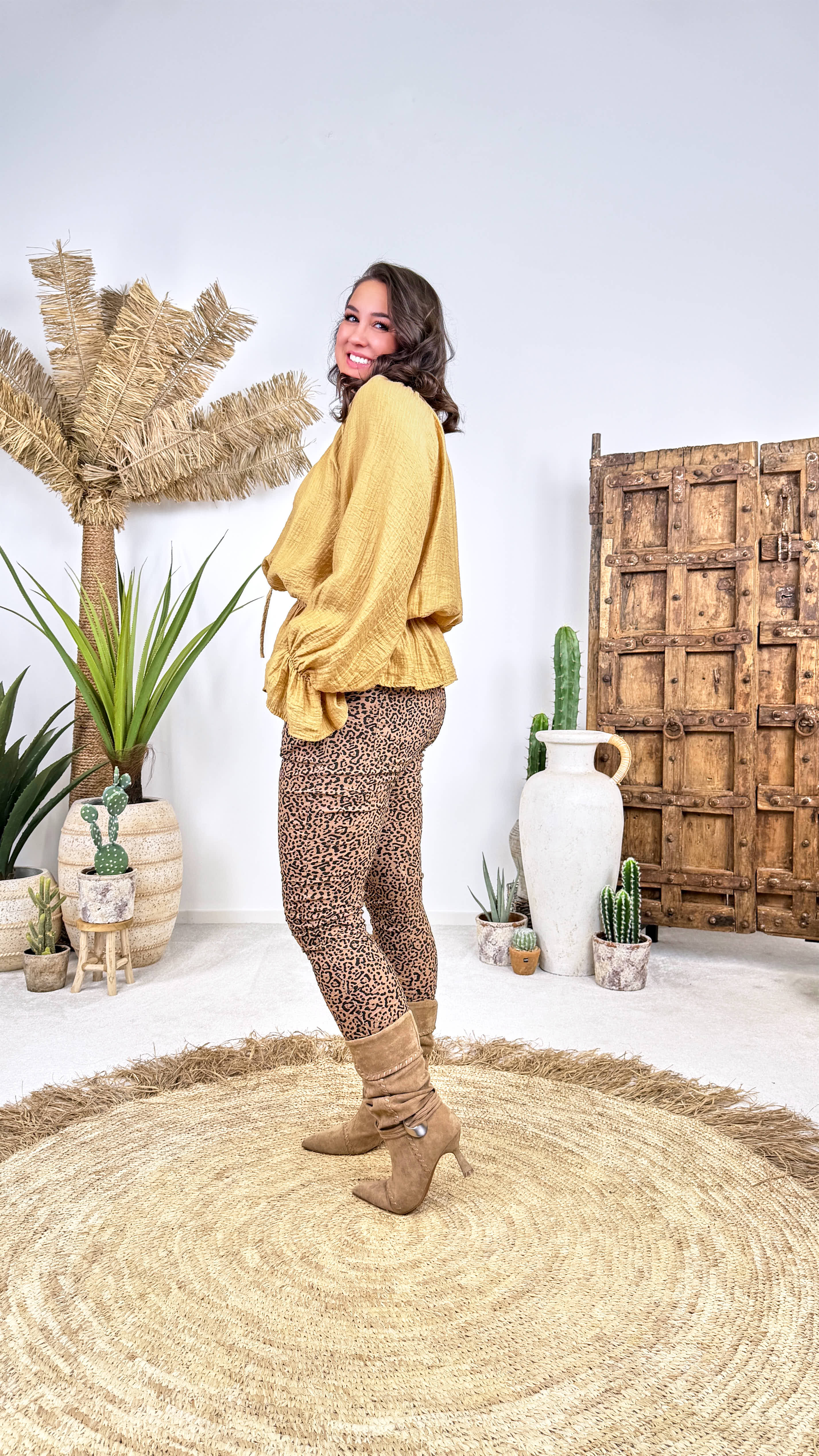 Bluse Harmony Glow *Camel*