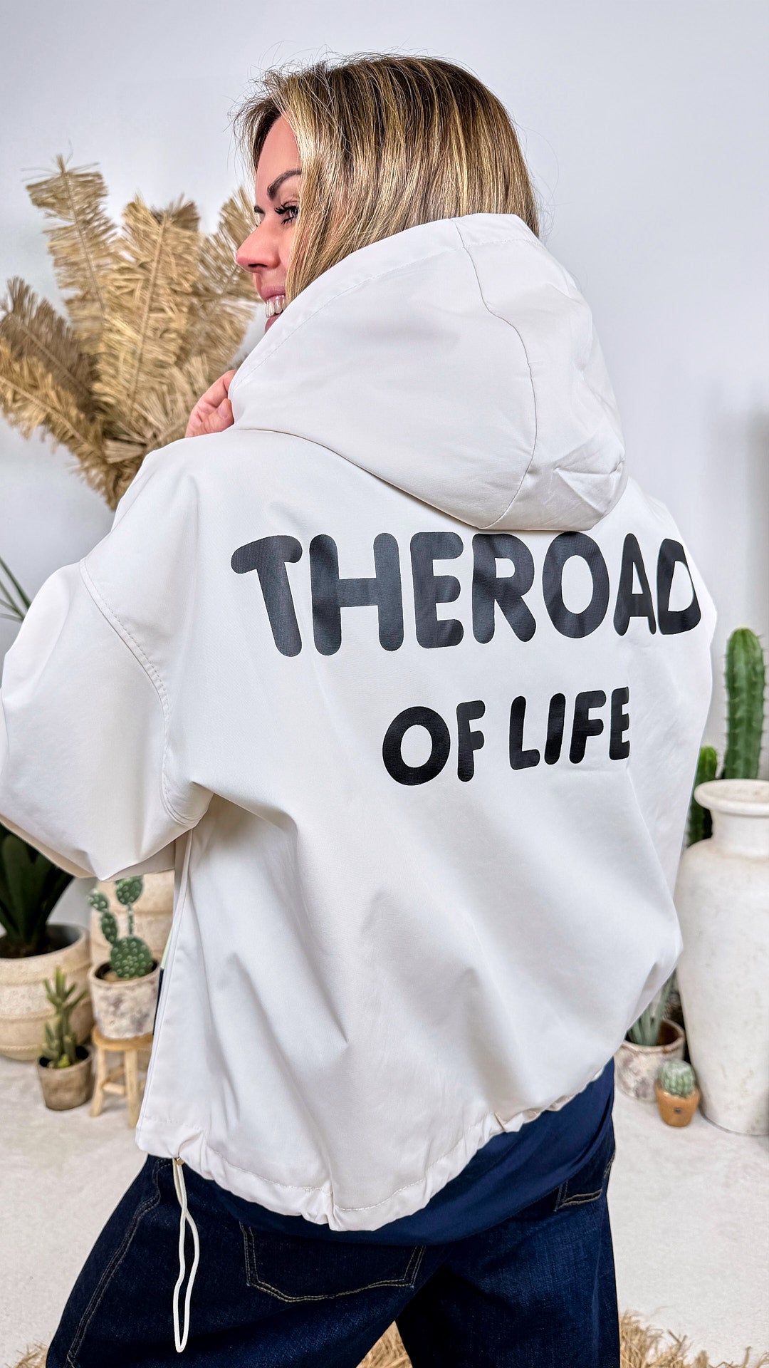 Jacke Patchwork Revival *Creme*