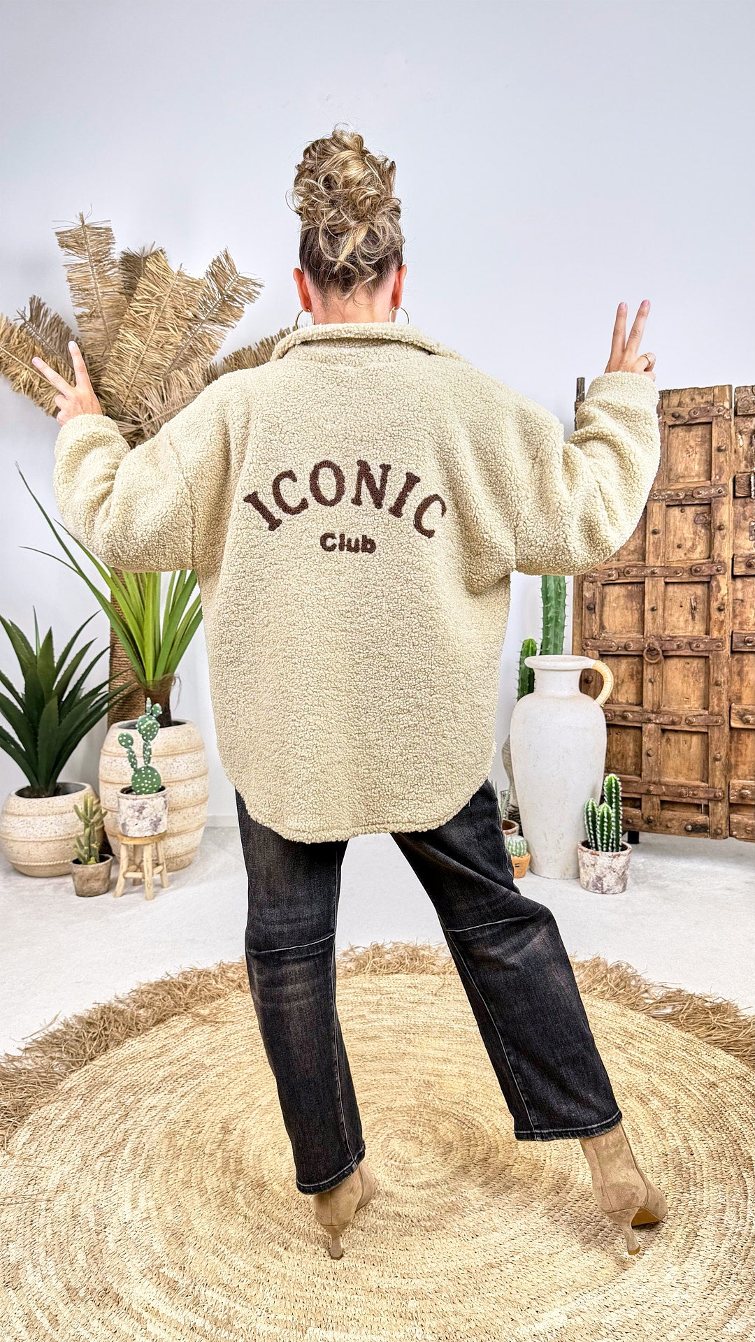 Hemd-Jacke Iconic Club *Beige*