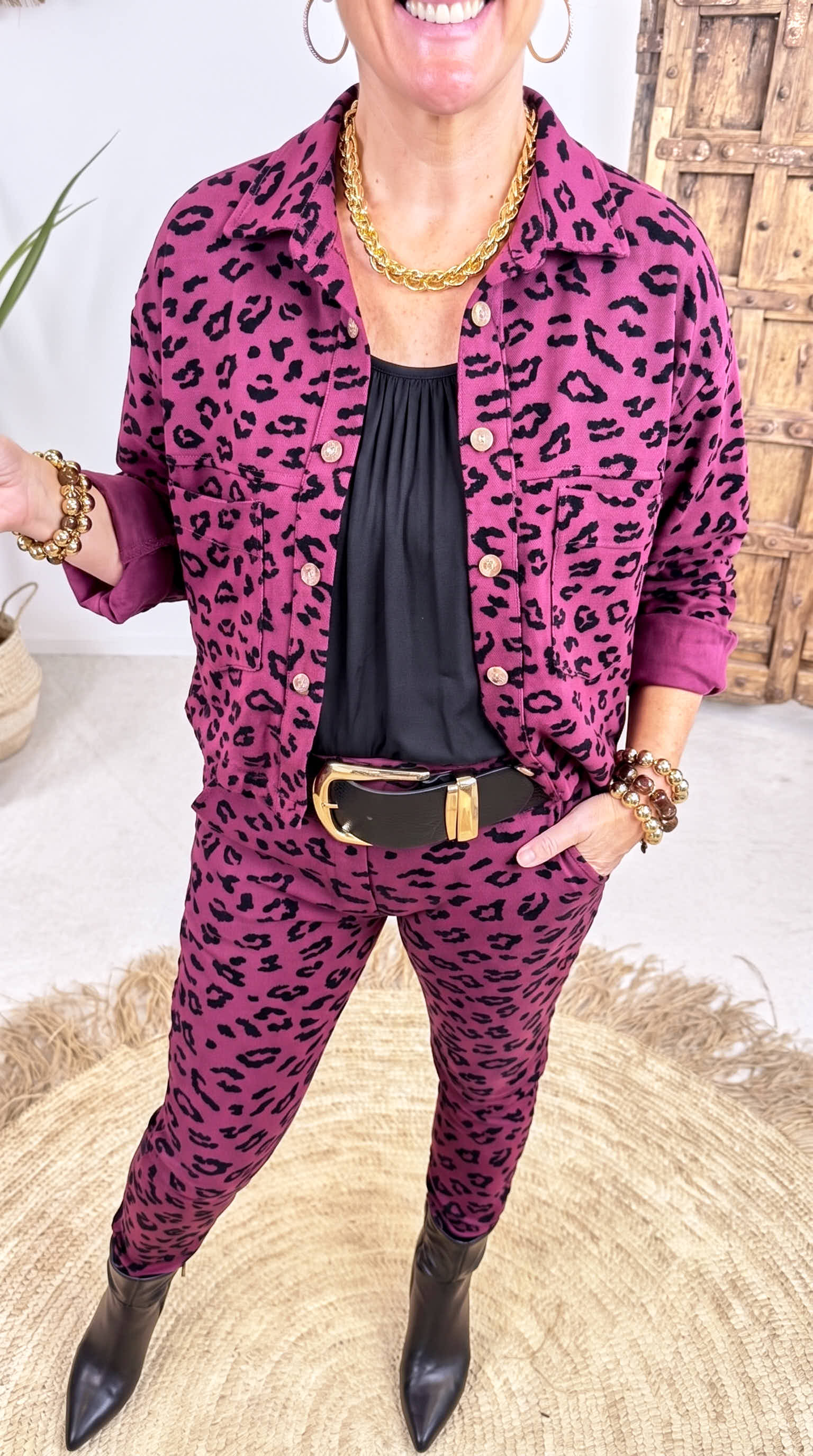 Jacke Orinoco Wild *Bordeaux*