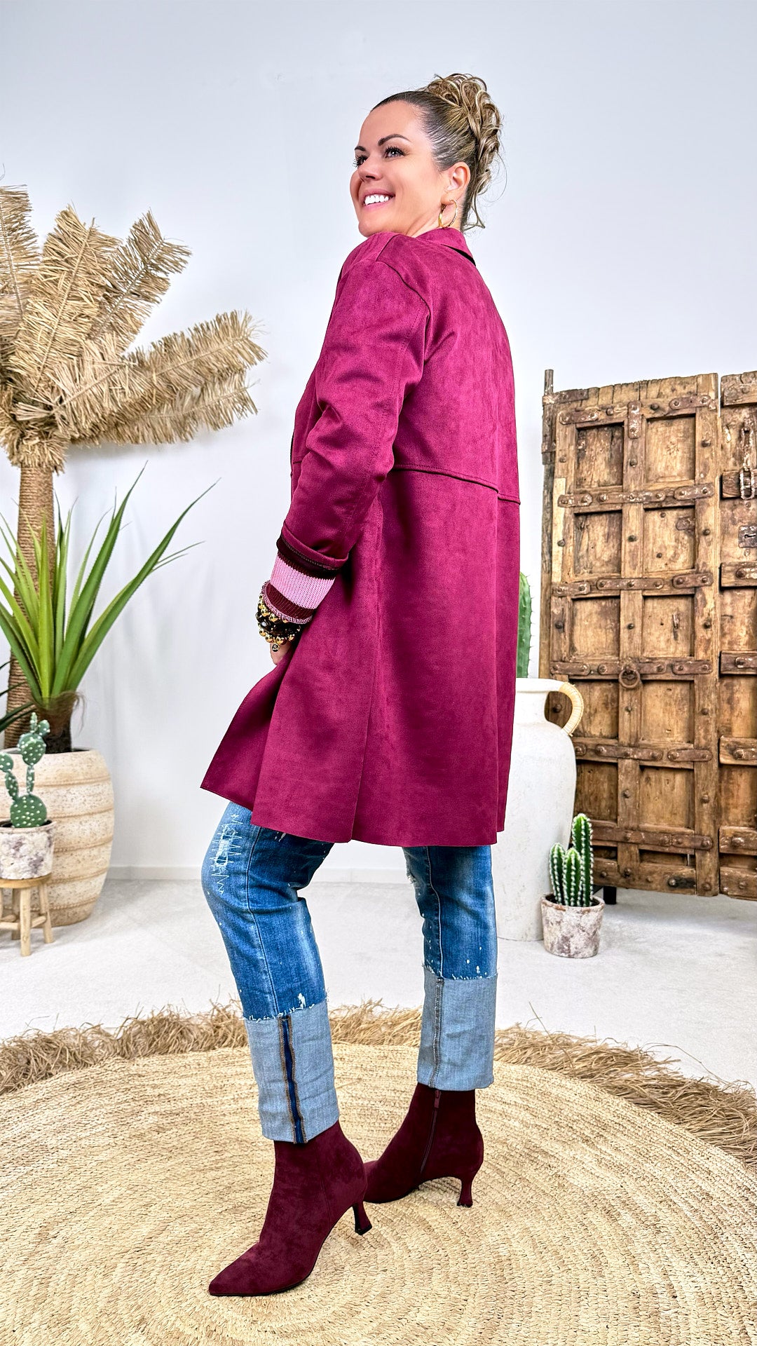 Mantel Umbra Flow *Bordeaux*