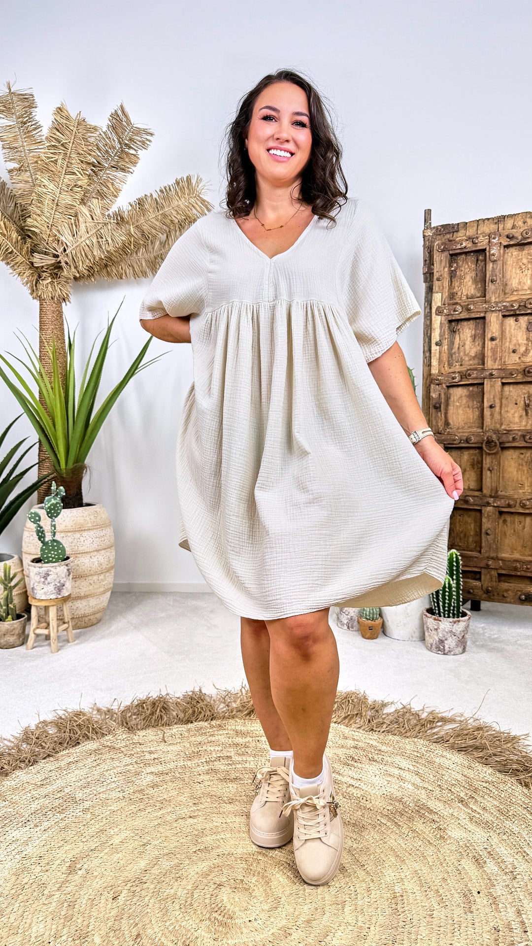 Tunikakleid Easy Summernight *Beige*
