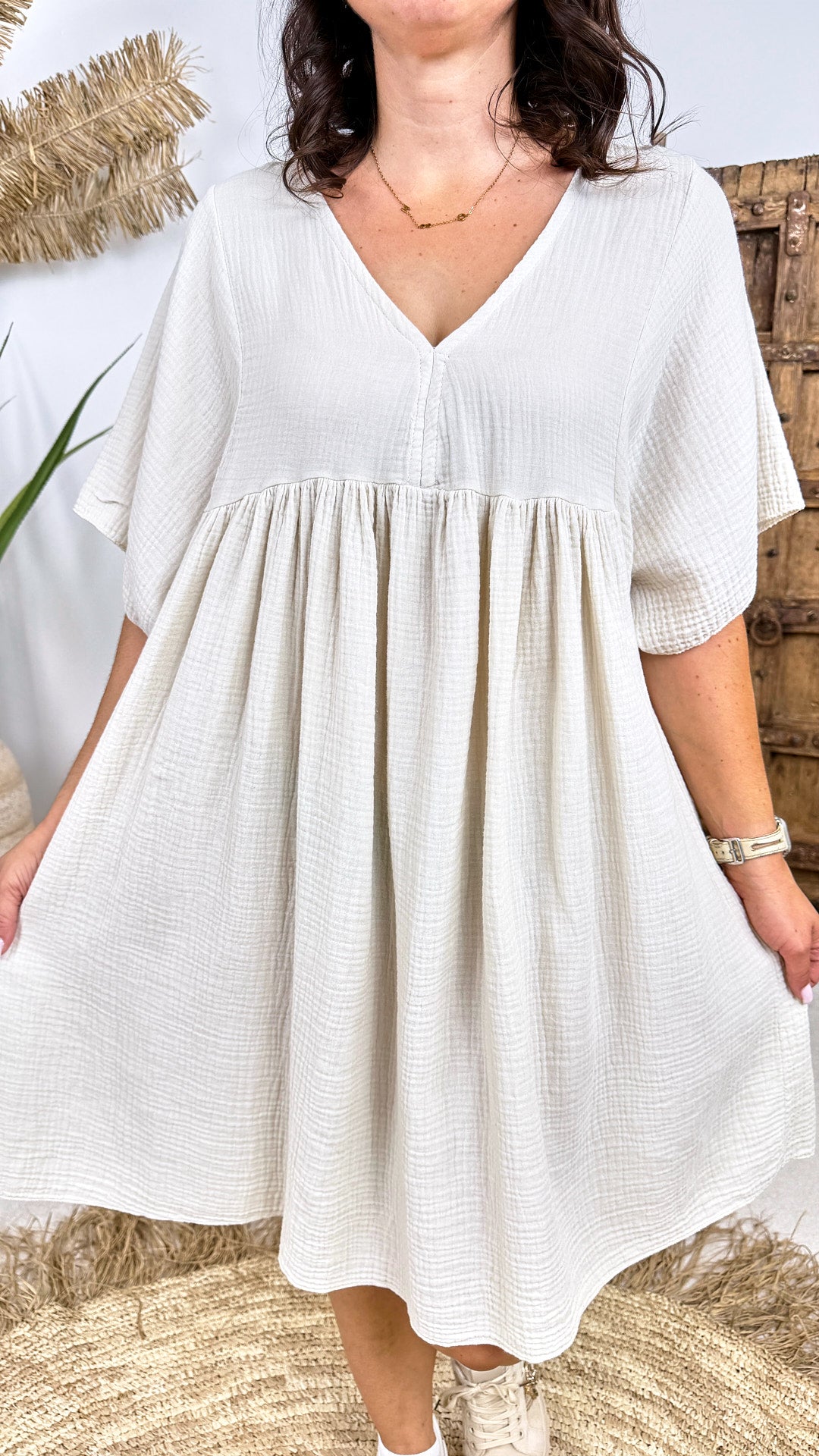 Tunikakleid Easy Summernight *Beige*