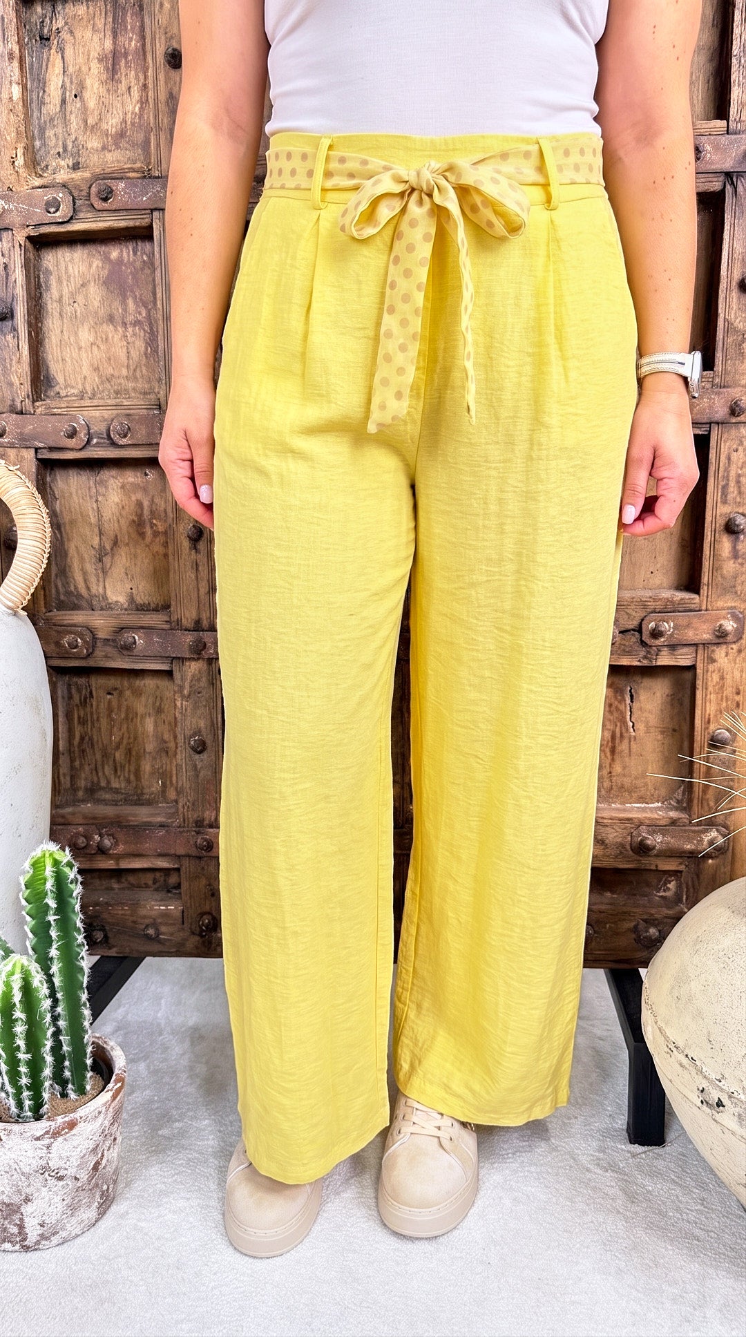 Hose Dot Chic *Gelb*