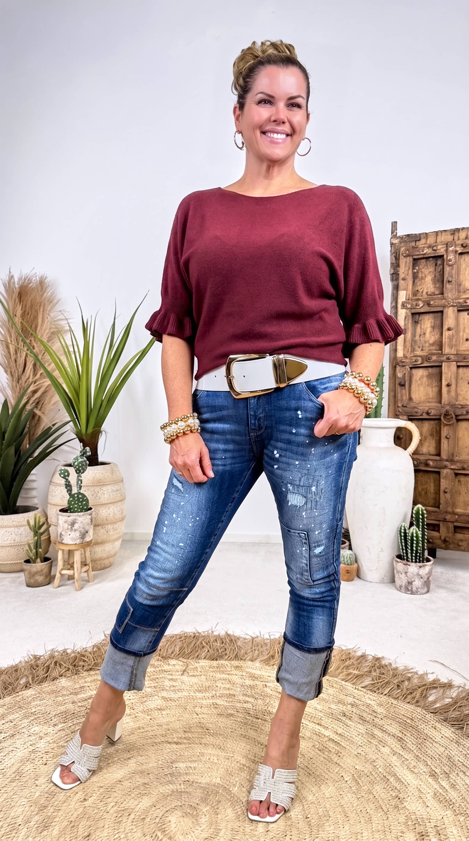 Pullover Rufflewind *Bordeaux*