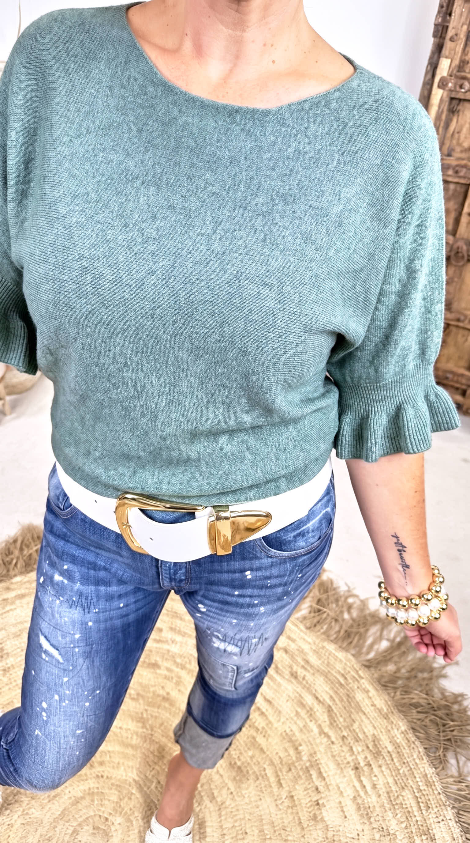 Pullover Rufflewind *Salbei*