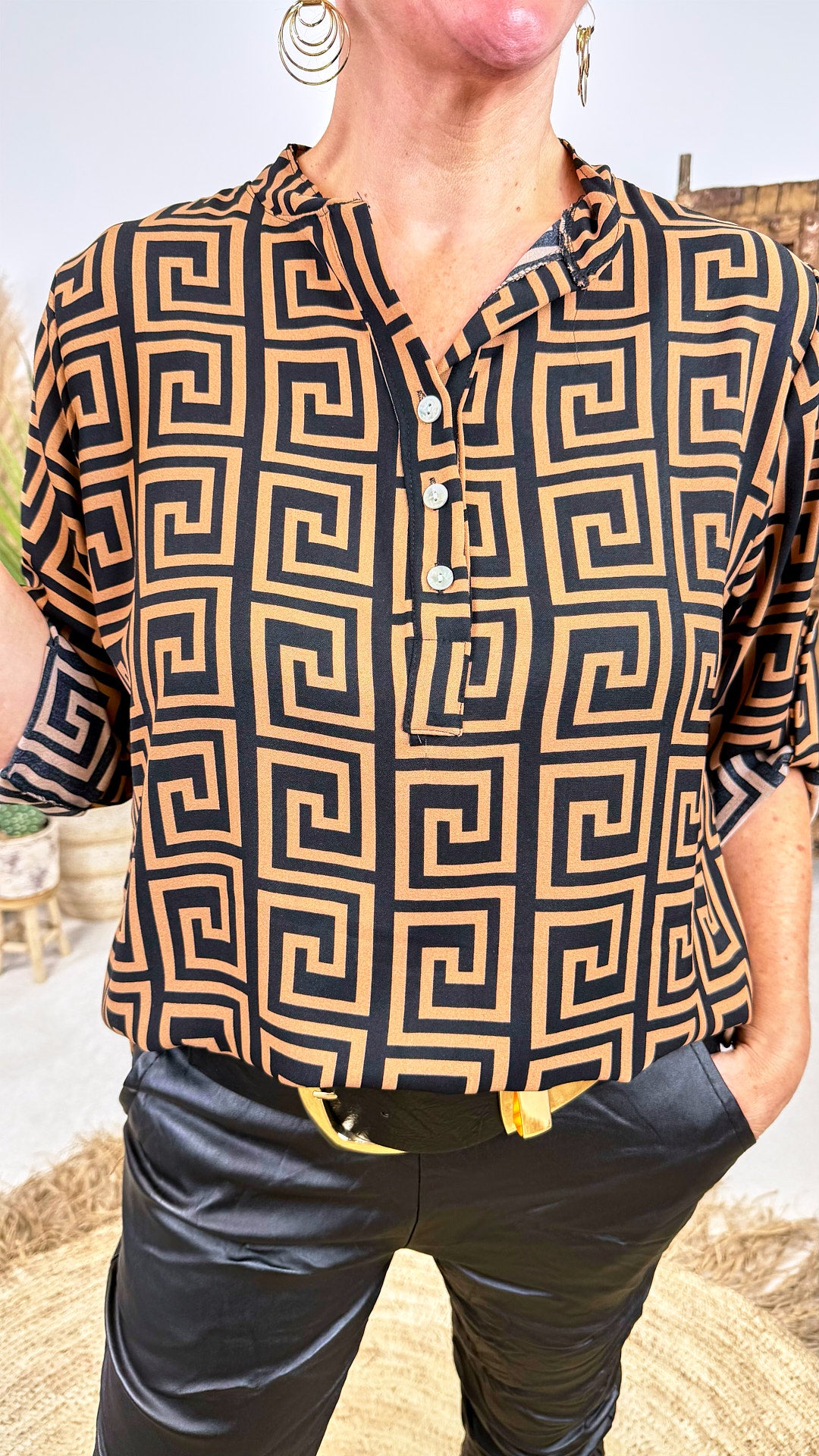 Bluse Labyrinthia