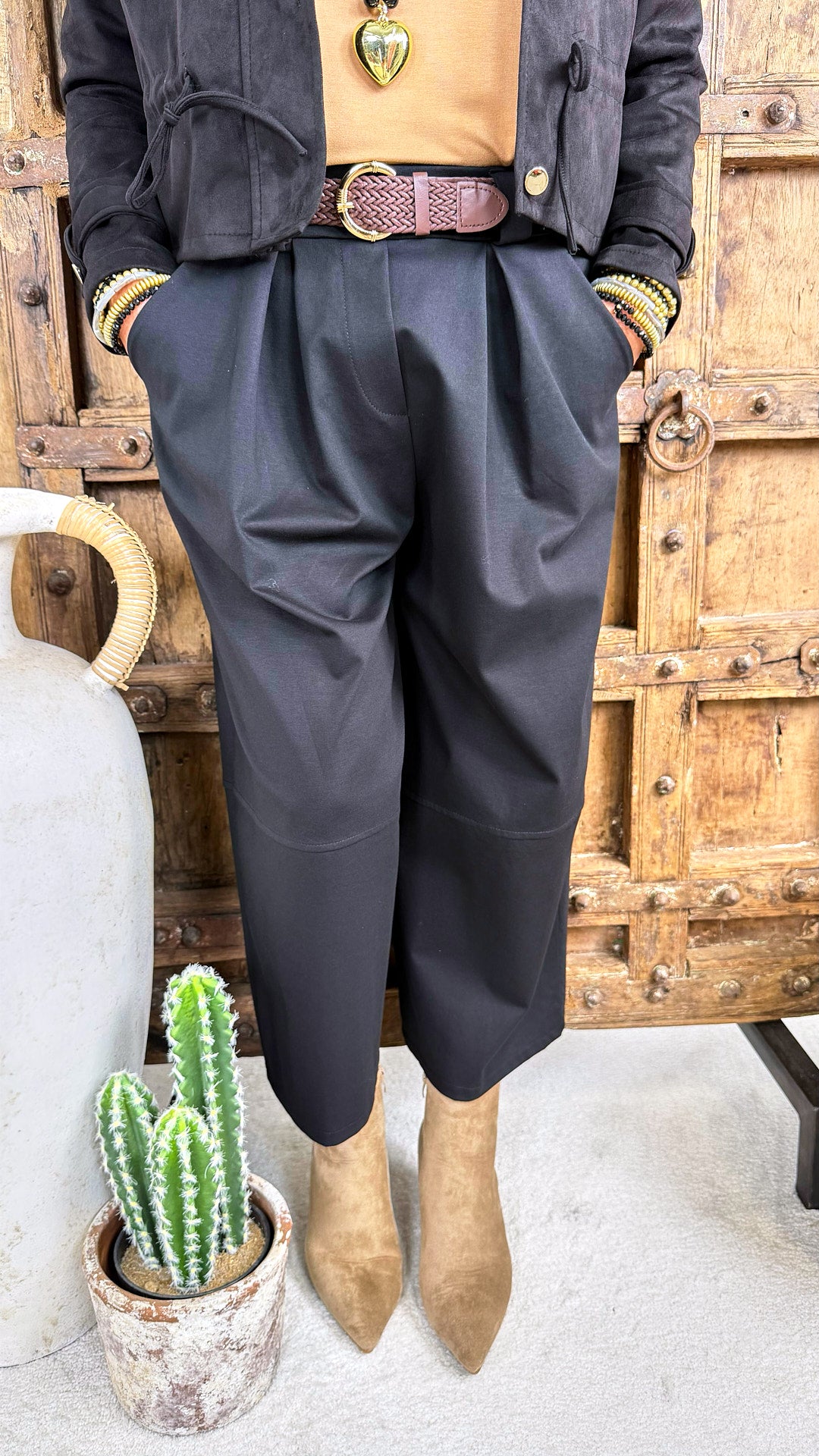Weite Hose Alhambra *Schwarz*