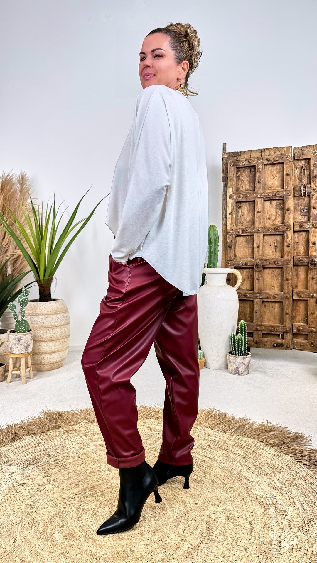 Jogpants Cascara *Bordeaux*