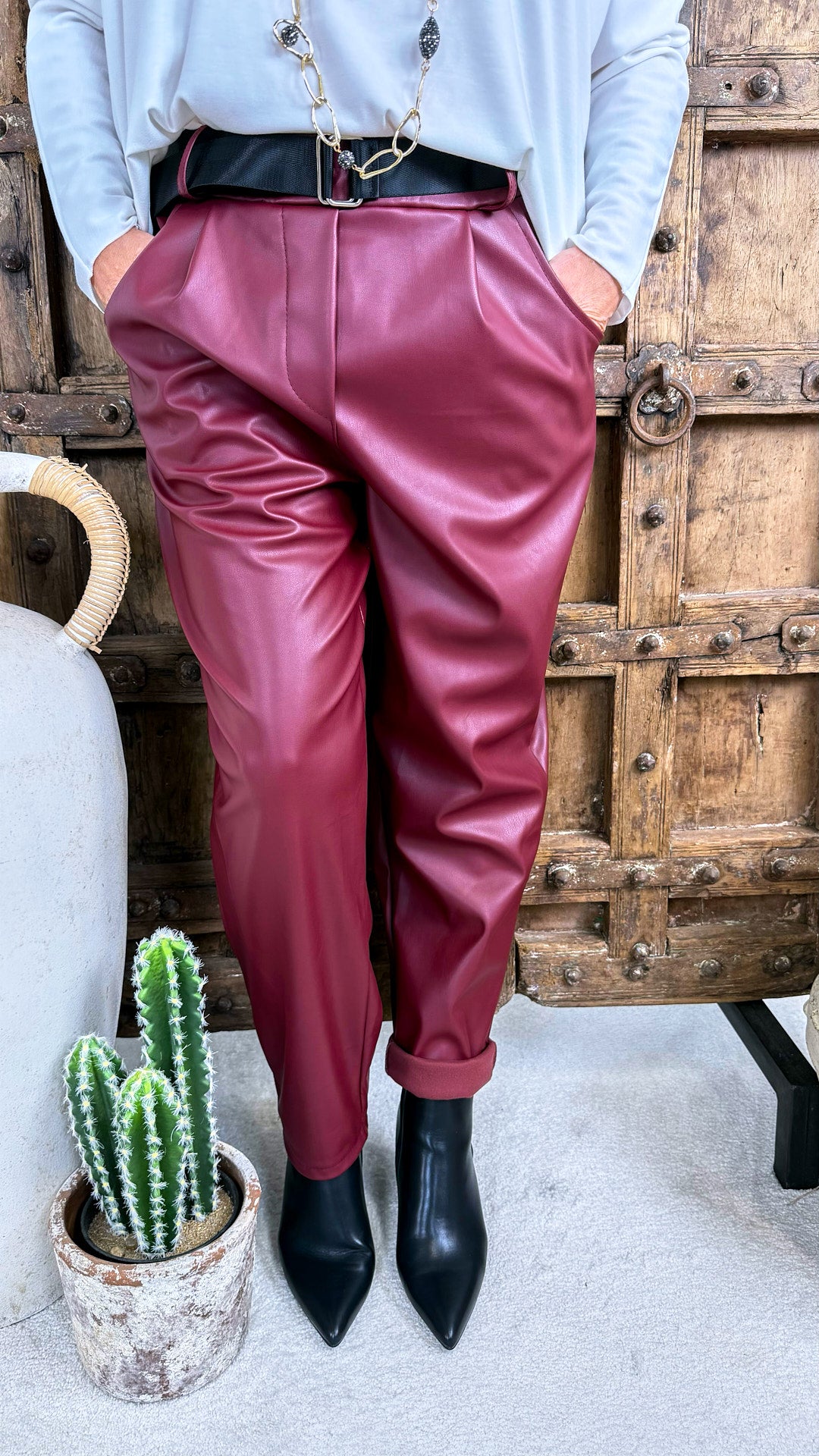 Jogpants Cascara *Bordeaux*