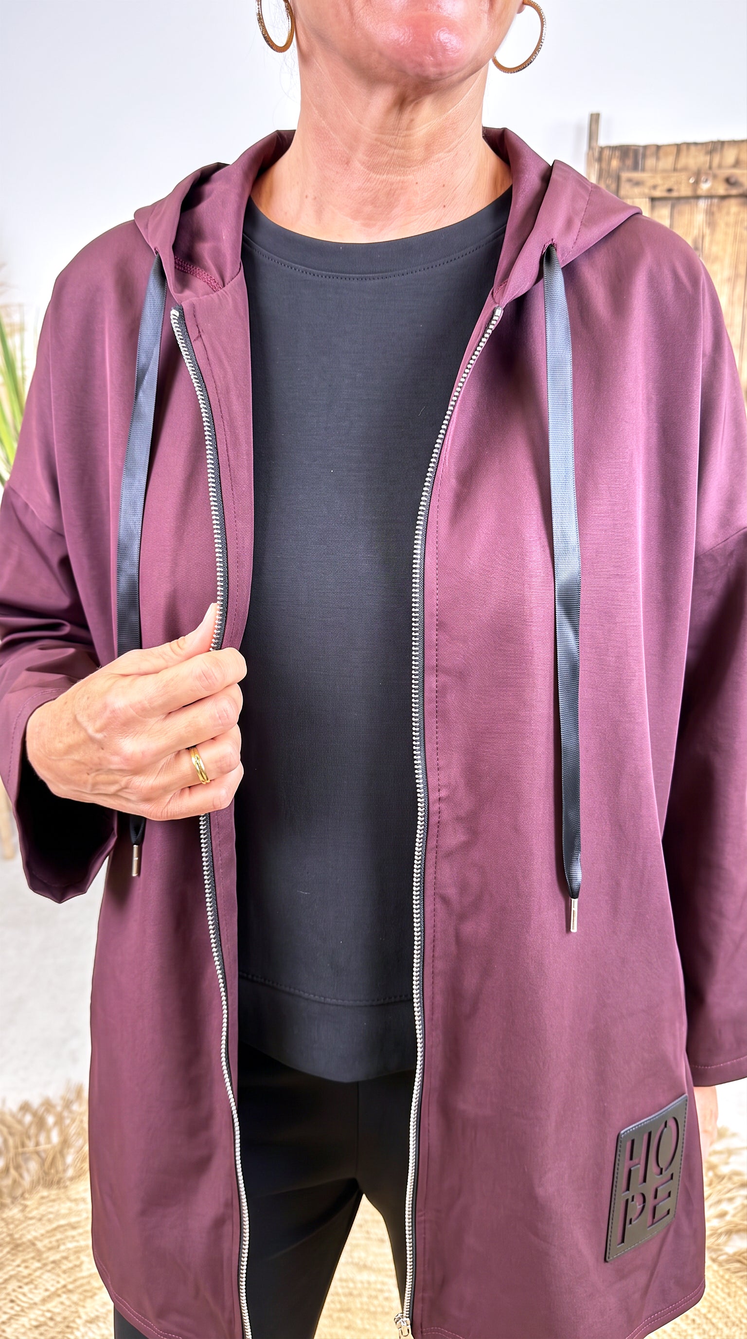 Dünne Jacke Atalanta *Bordeaux*