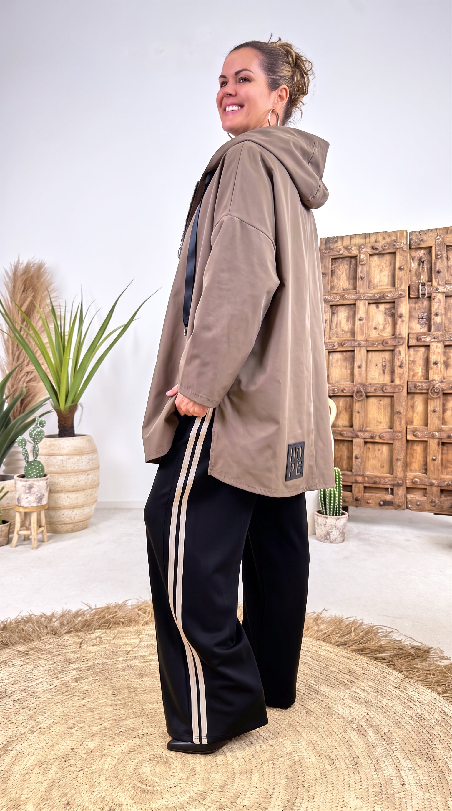 Dünne Jacke Atalanta *Taupe*