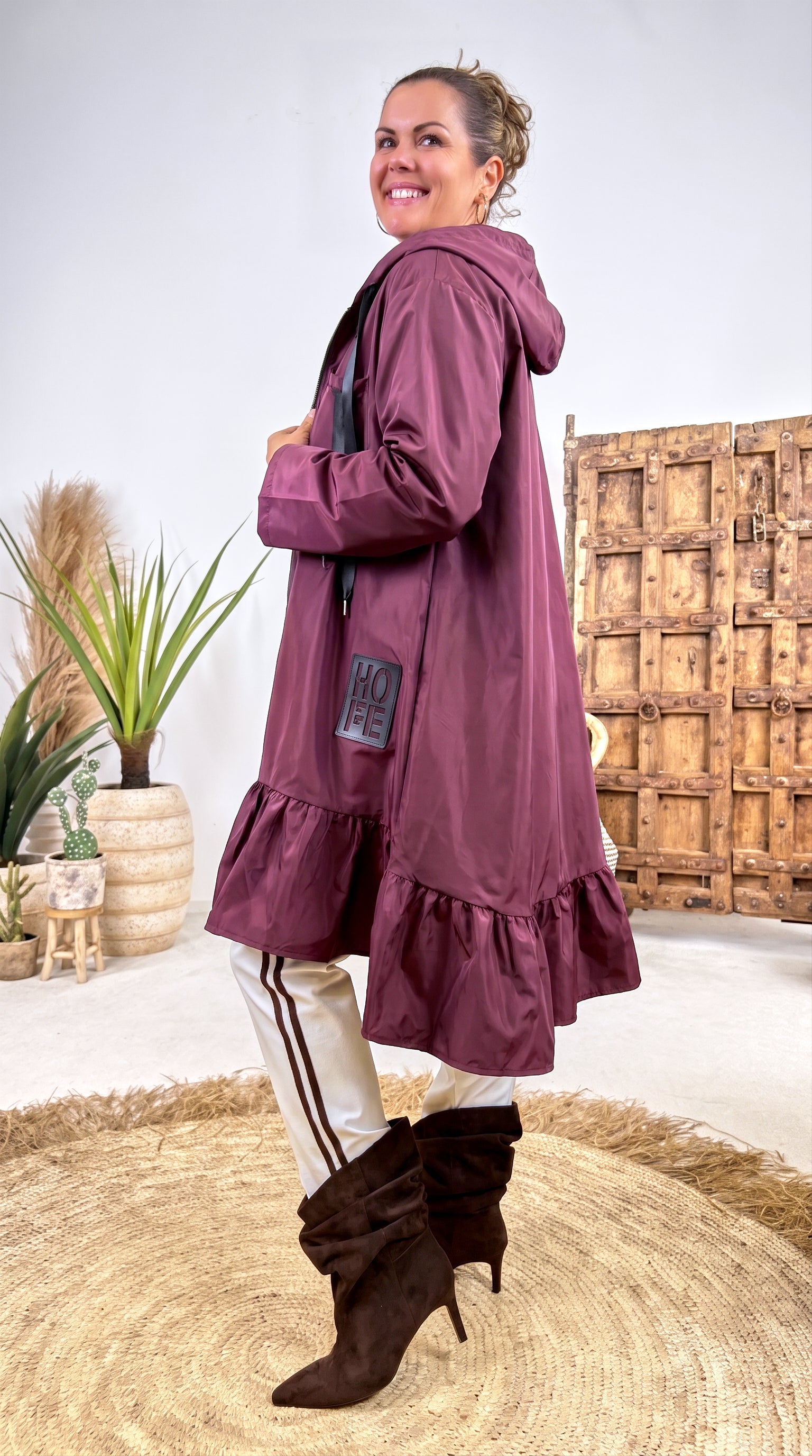 Dünne Jacke Haiku Storm *Bordeaux*