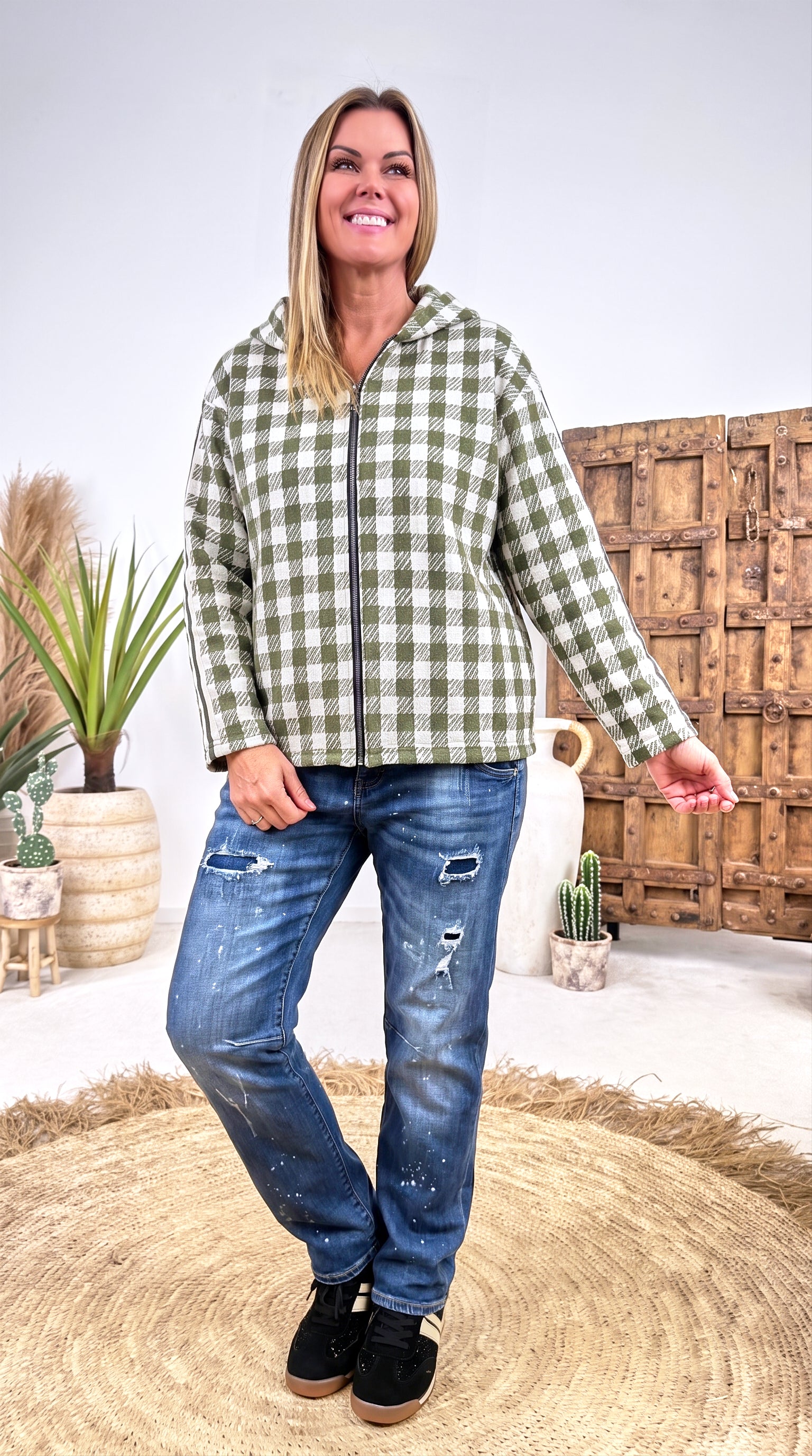Strickjacke Matins *Khaki*