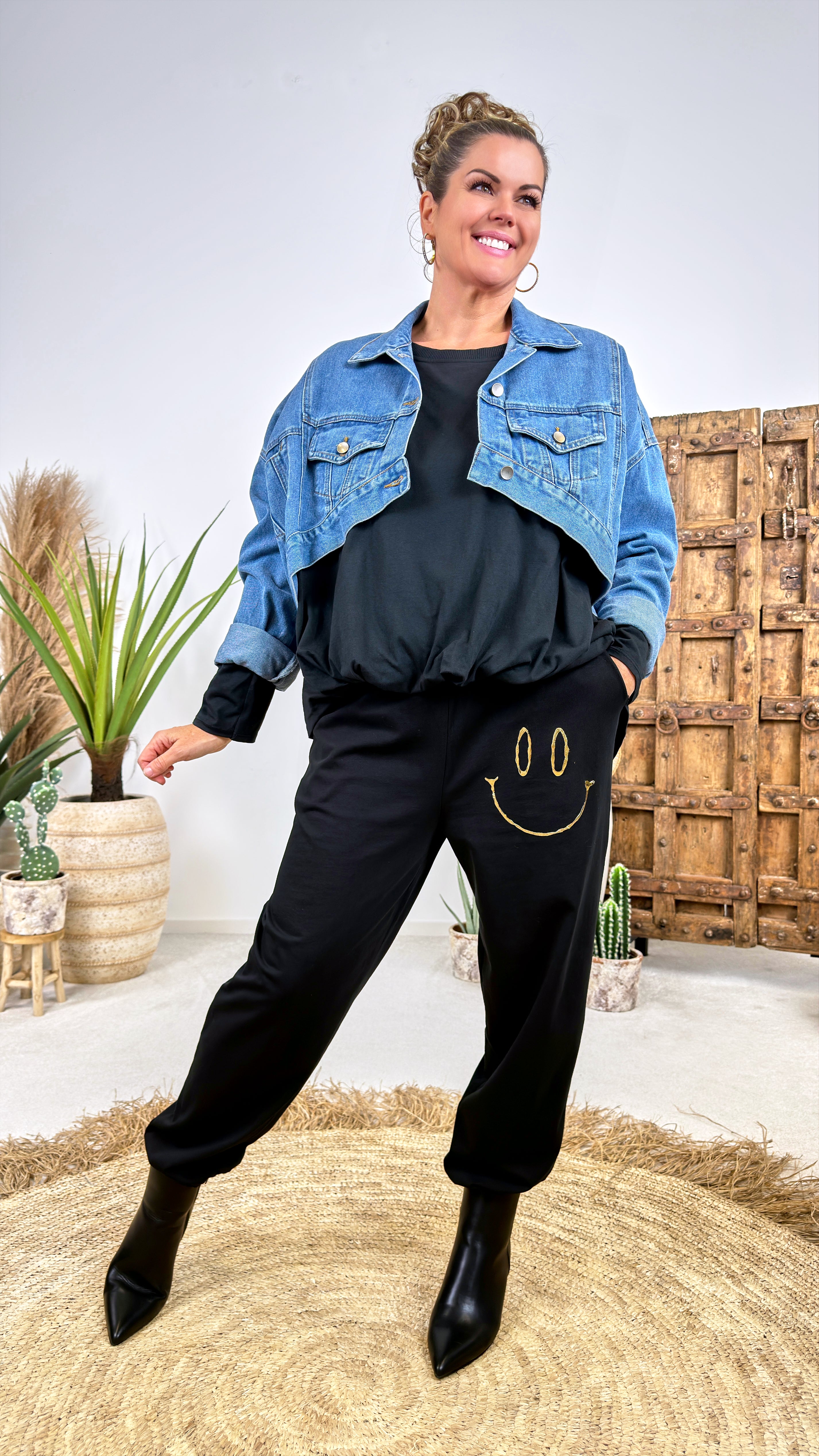 Jeansjacke Anvil *Blau*