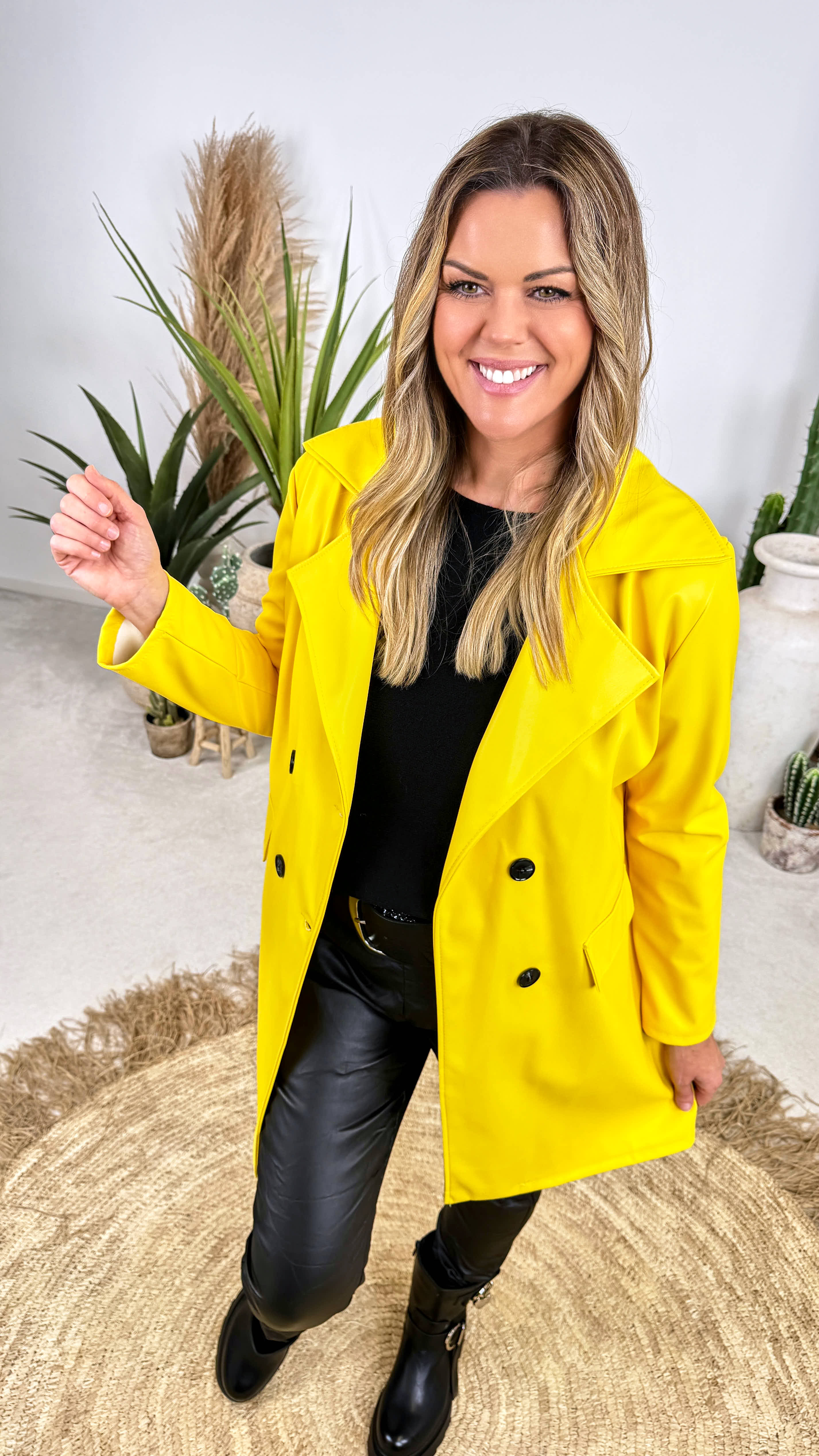 Trenchcoat Ashwood *Gelb*