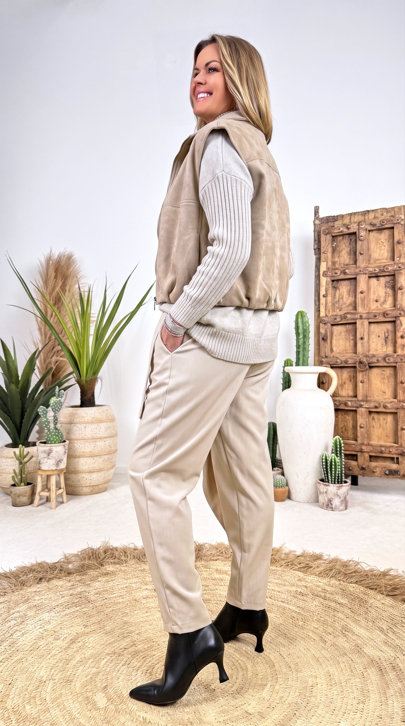 Weste Alcazar *Beige*