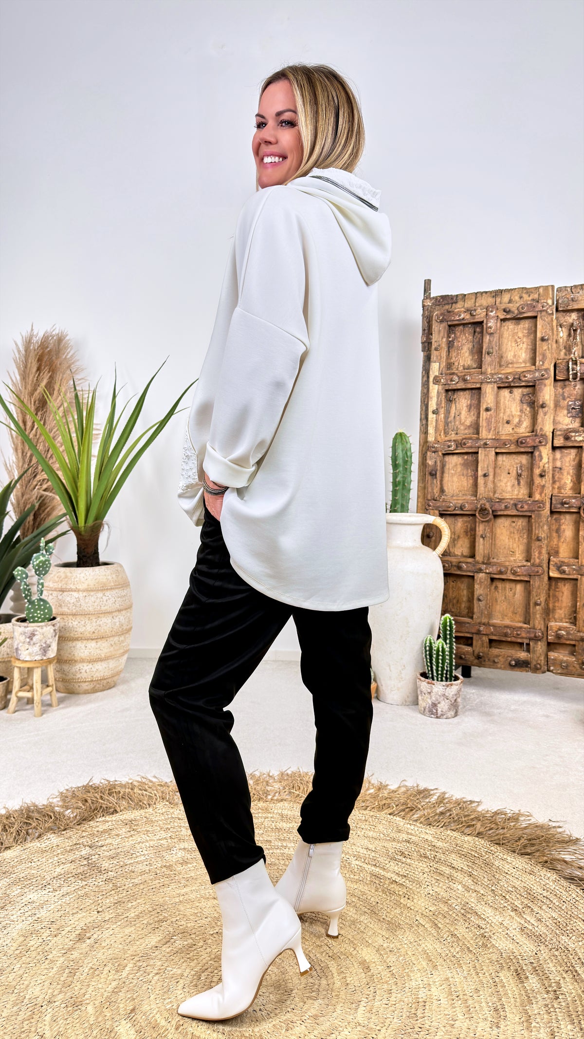 Jogpants Velour Drift *Schwarz*
