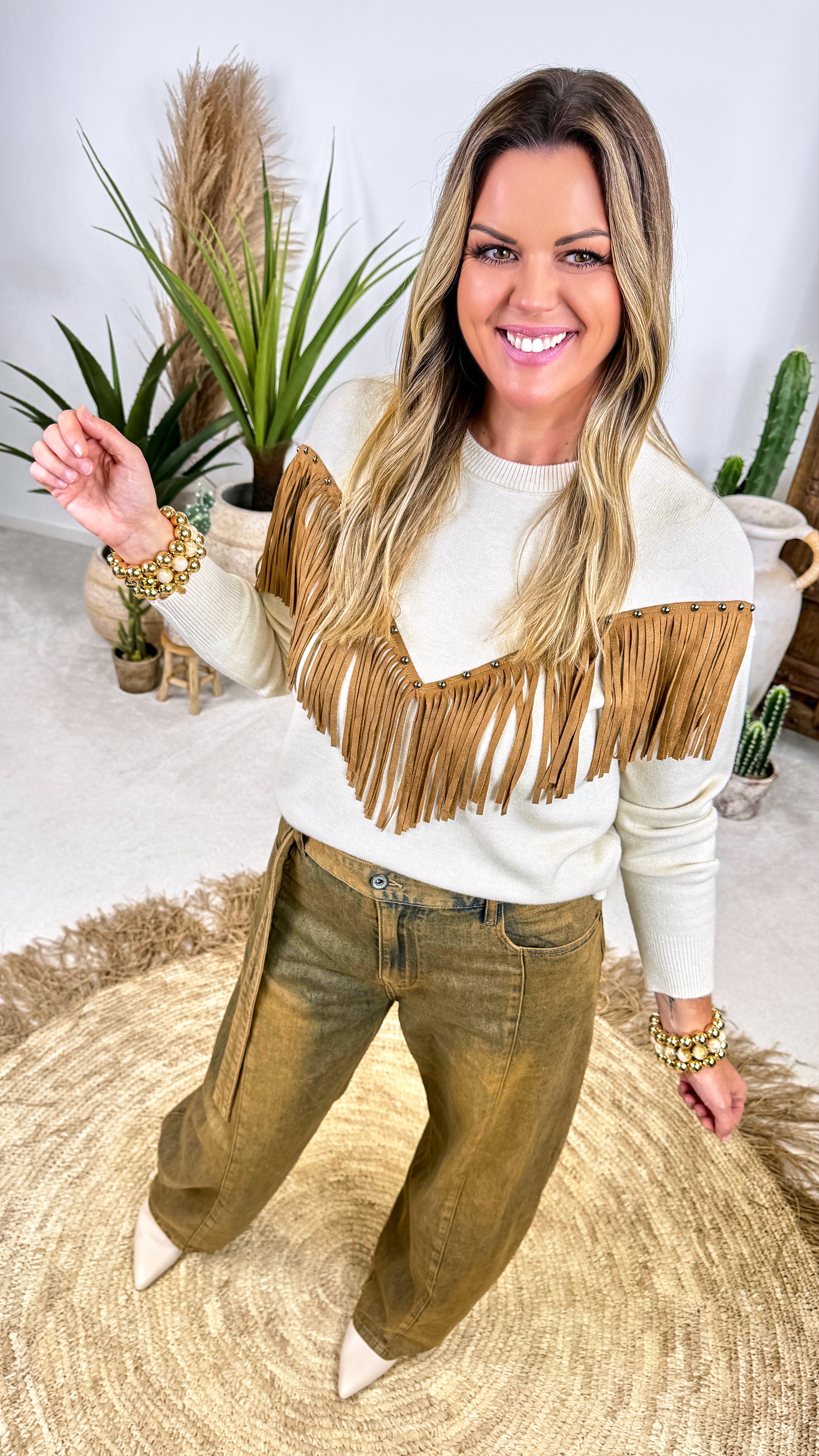 Strickpullover Wichita Spirit *Creme*