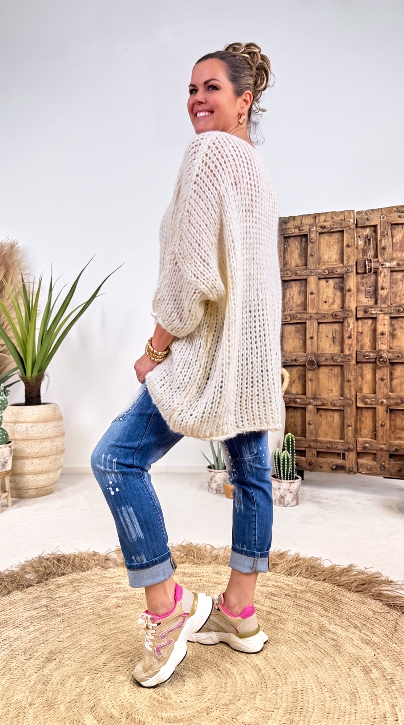 Strickpullover Autumn Magic *Beige*