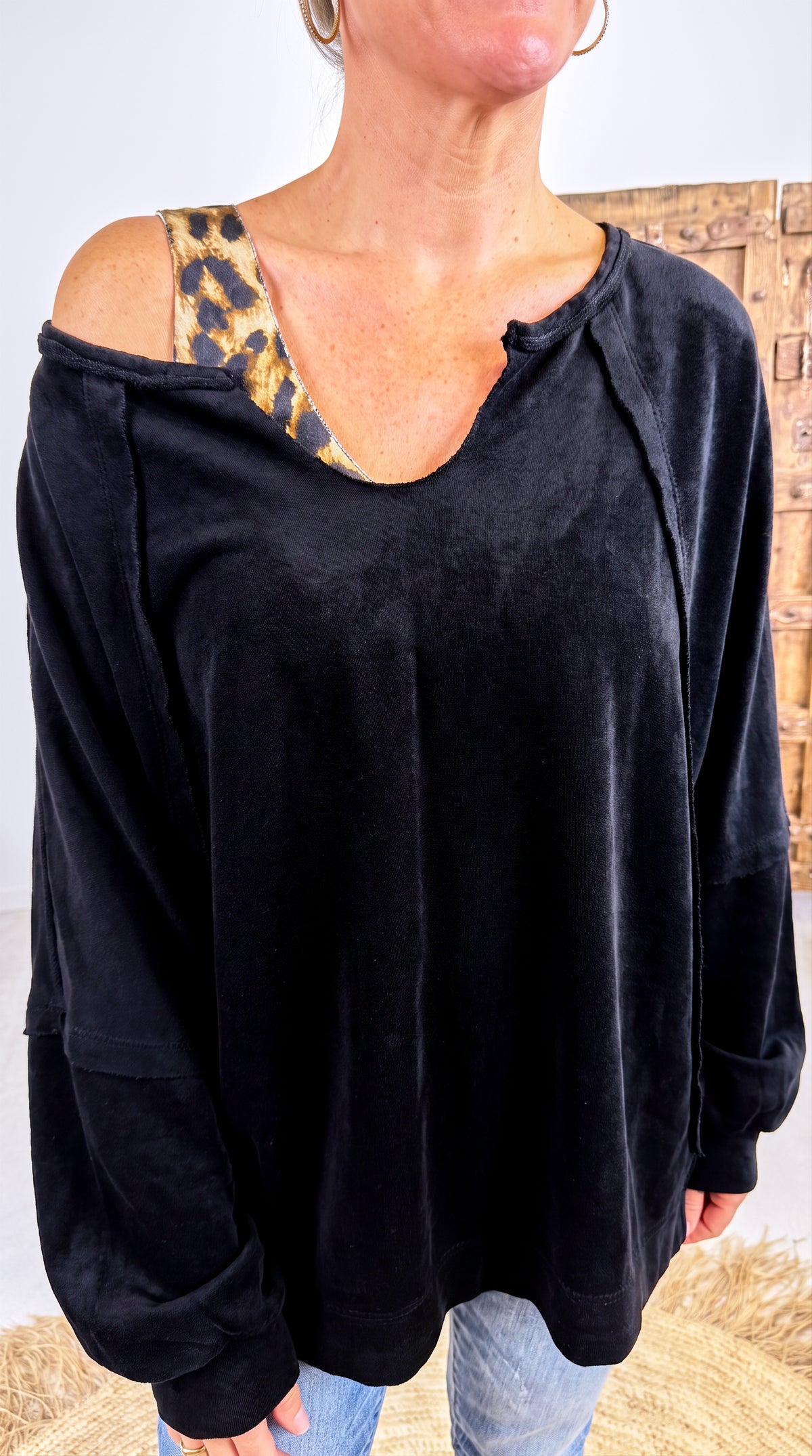 Sweatshirt Alva *Schwarz*