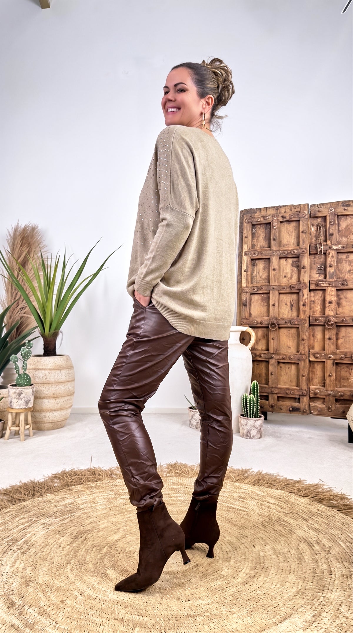 Strickpullover Avalon Dream *Taupe*