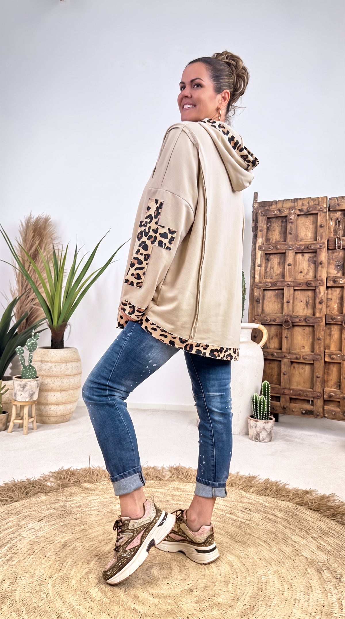 Hoodie Forest Trail *Beige*