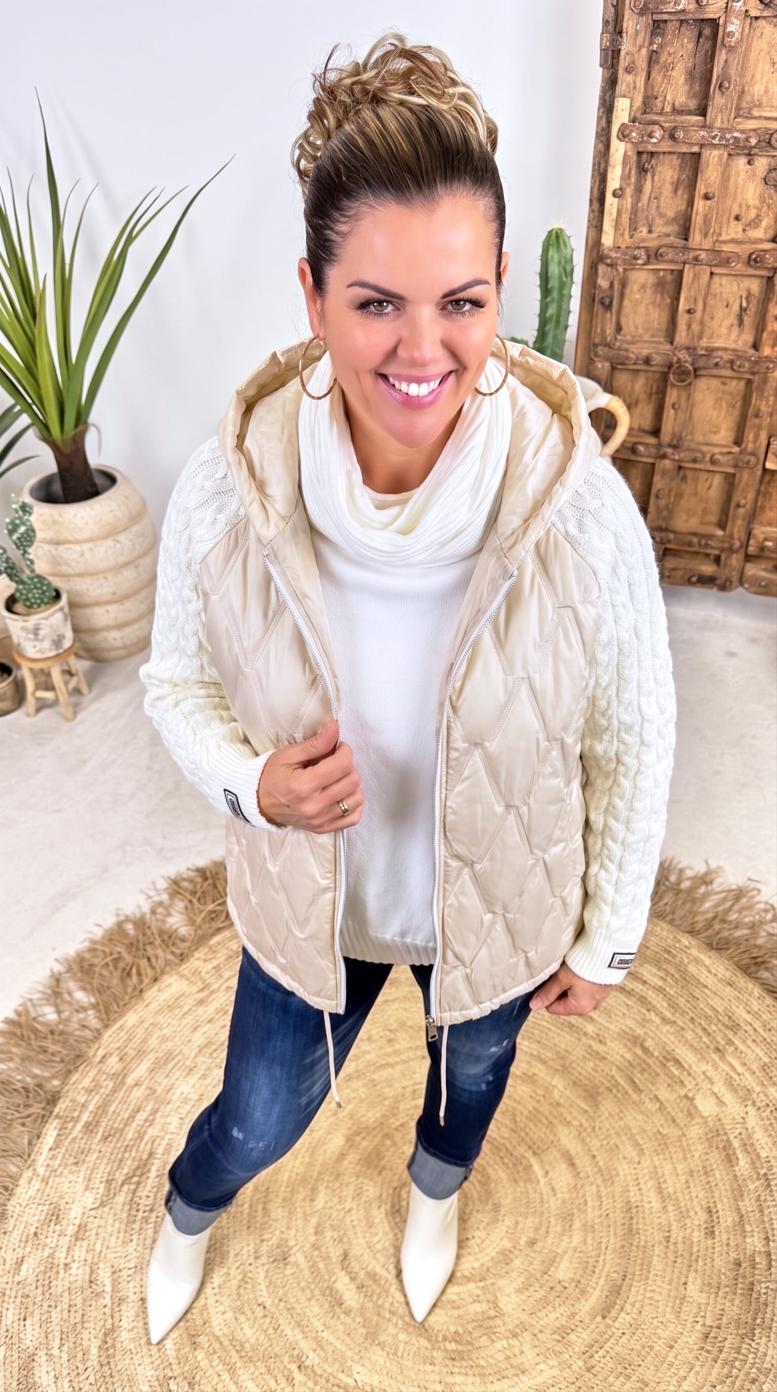 Jacke Amber Falls *Creme* (lieferbar ab 13.9.26)