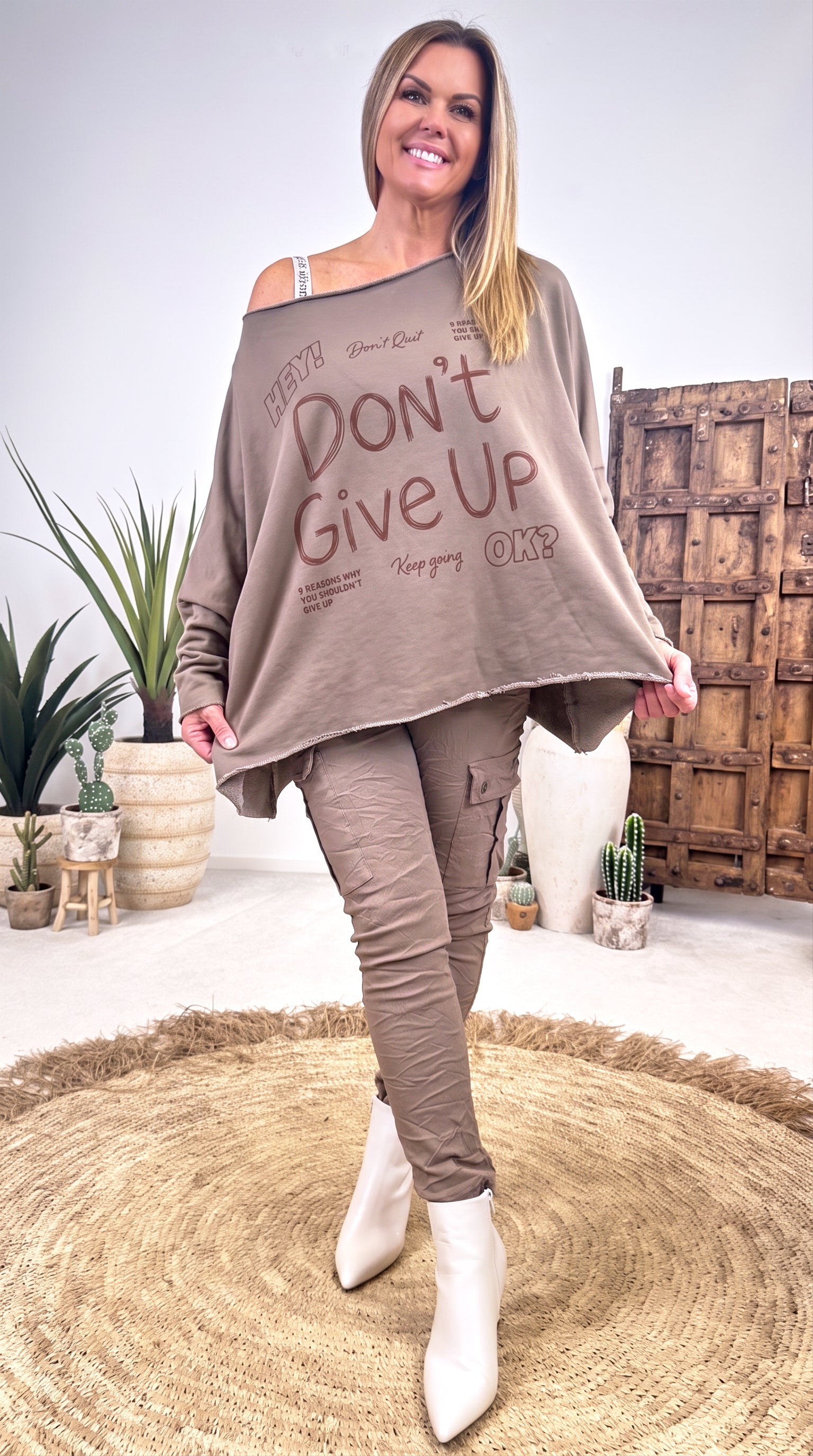 Sweatshirt Manifesto *Taupe*