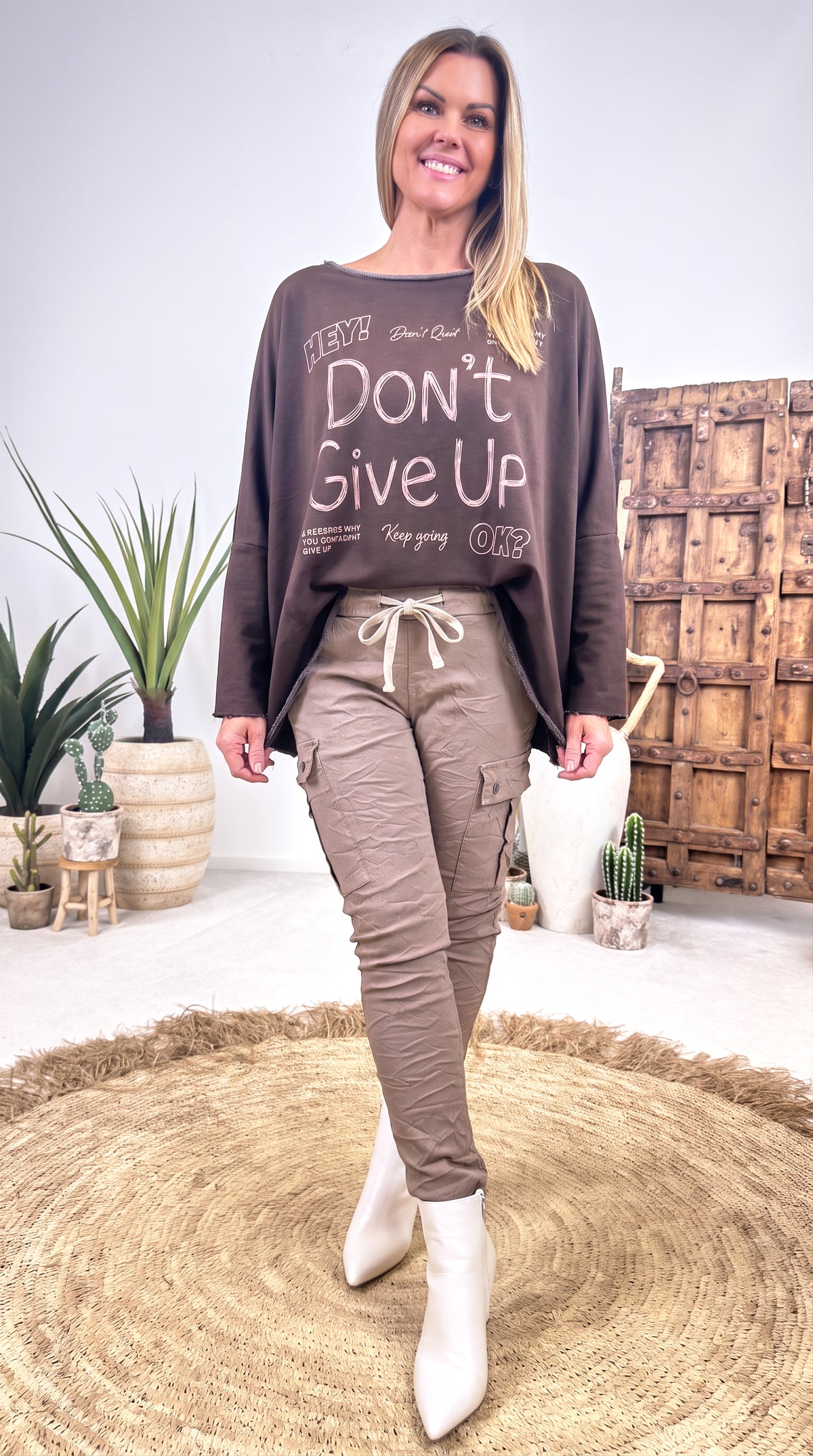 Sweatshirt Manifesto *Schoko*
